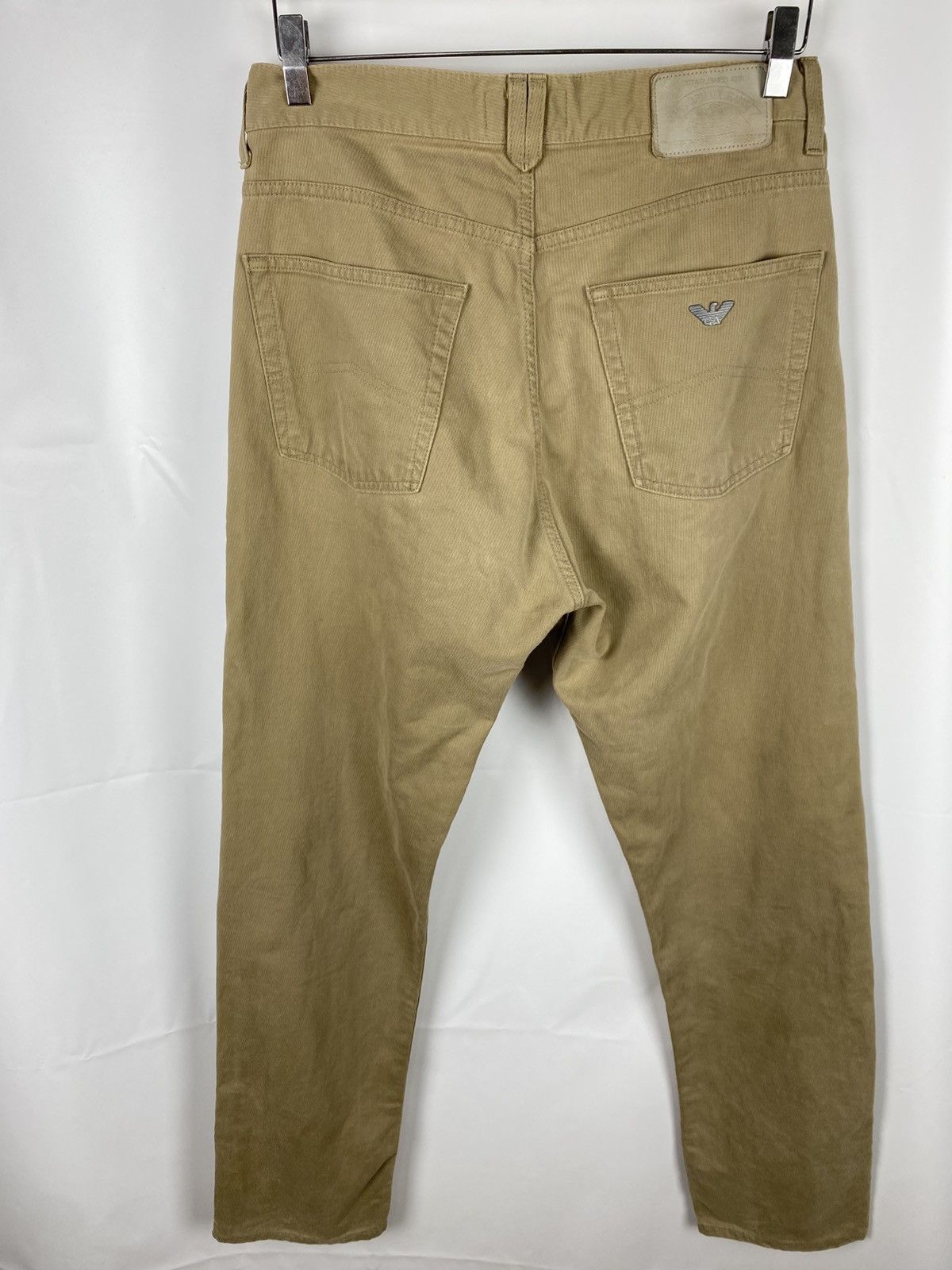 Armani Armani Jeans Vintage 1980s Twill Pants Cotton size 32 Size US 32 / EU 48 - 2 Thumbnail