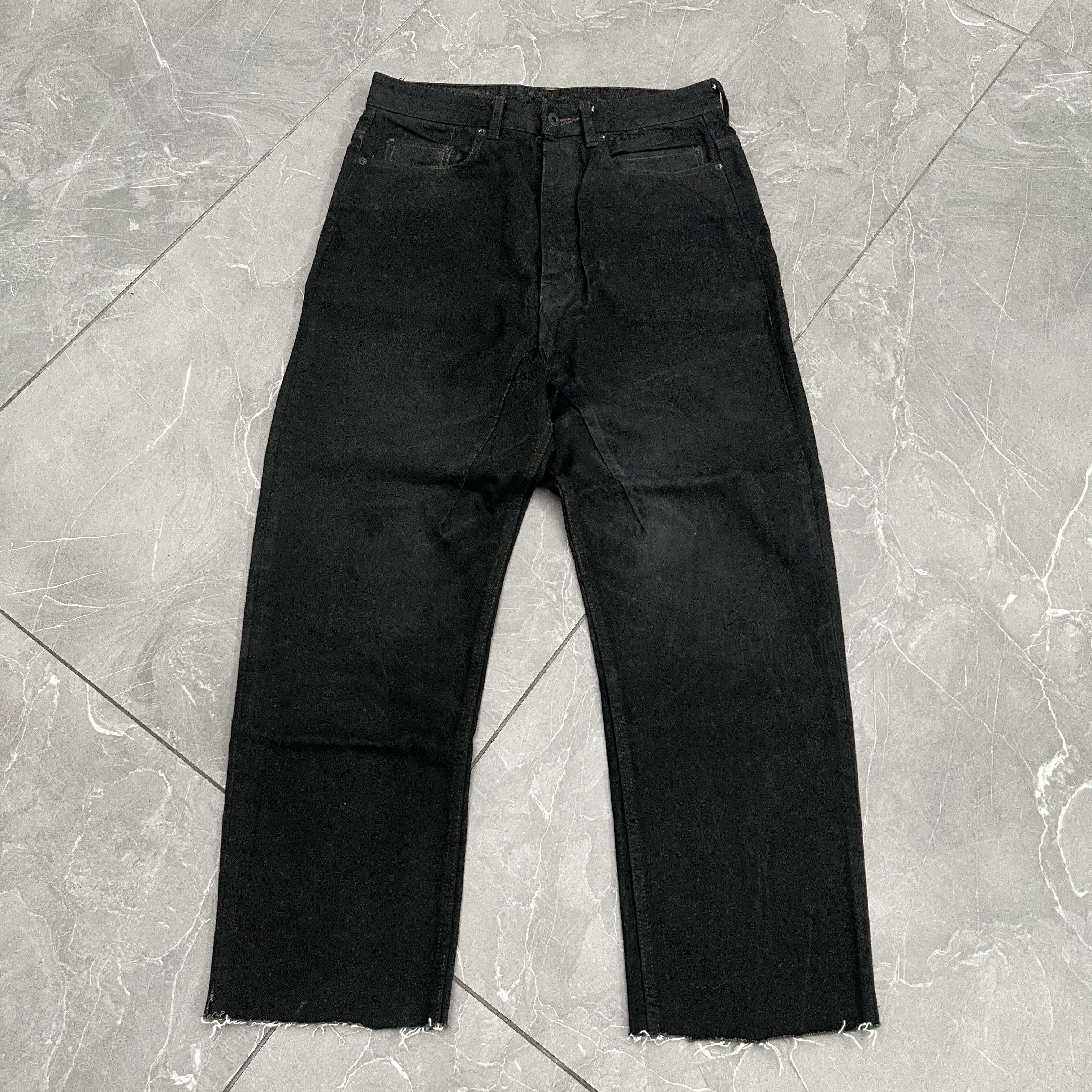 パンツ Rick Owens DRKSHDW collapse cut long 26 Rick Owens