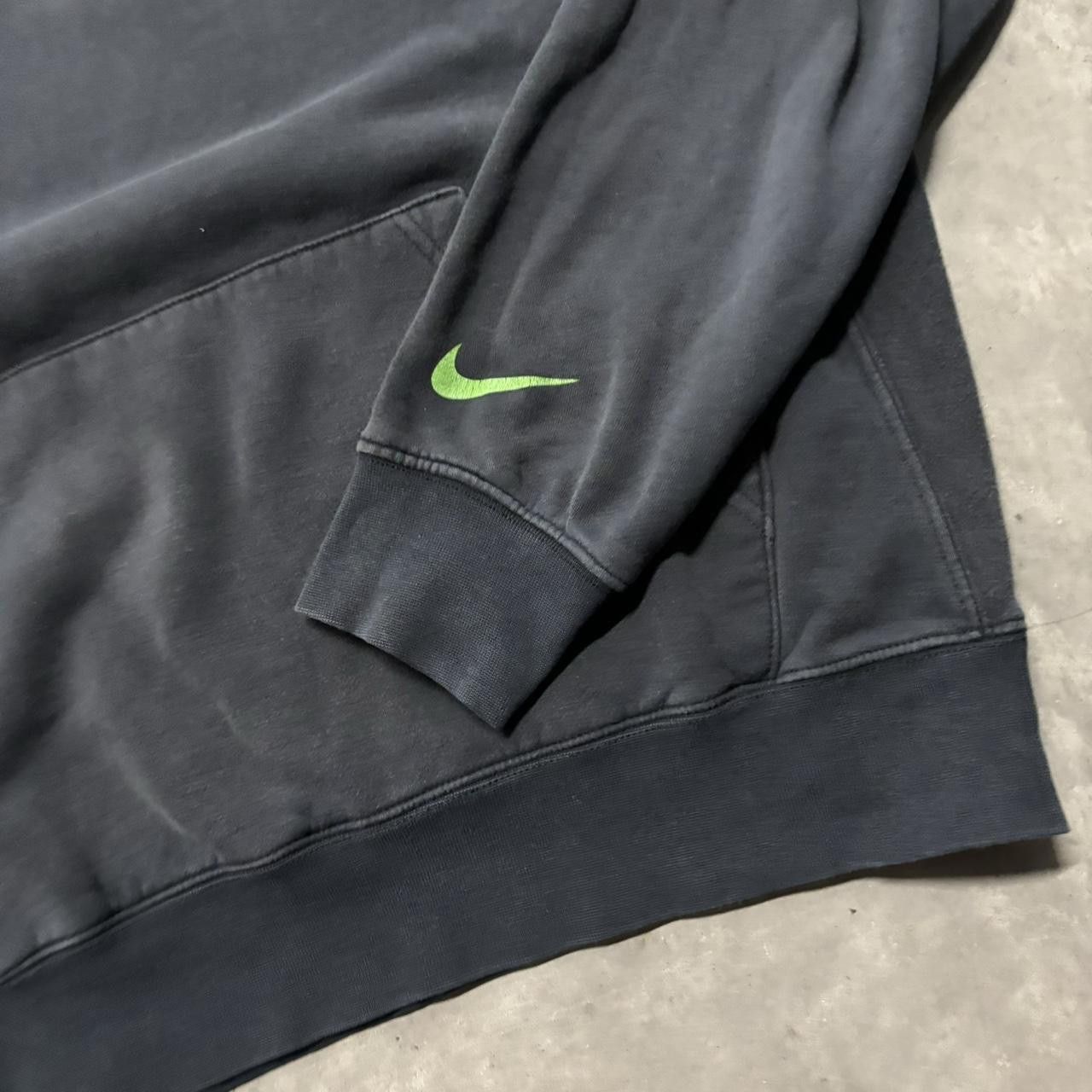 Nike × Vintage Vintage Y2K/2000s Black Nike Optimist Essential Hoodie! Size US M / EU 48-50 / 2 - 6 Thumbnail