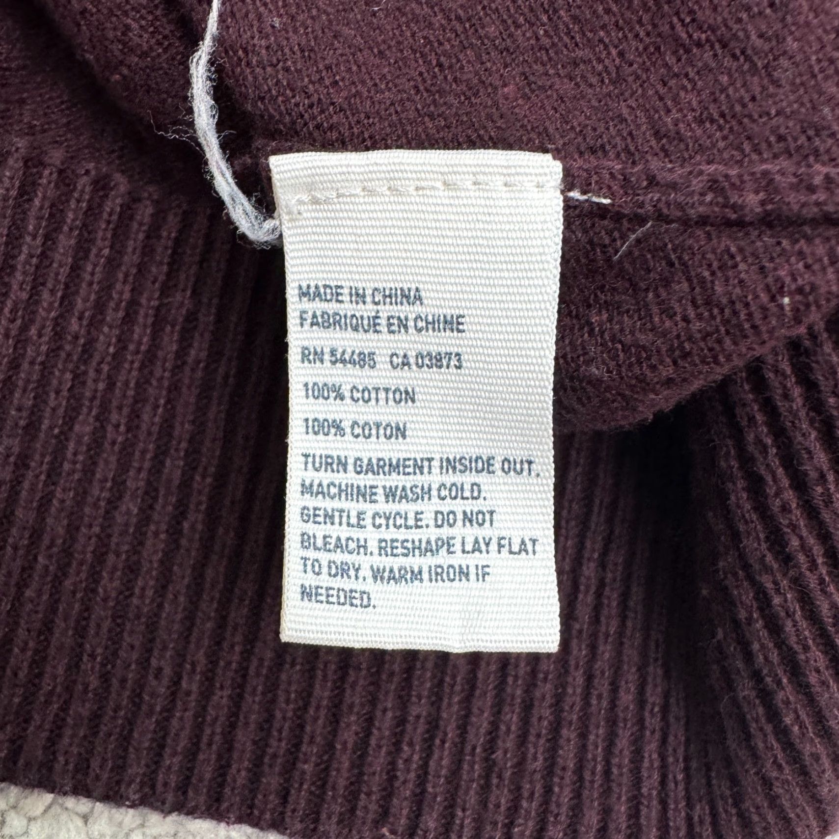 American Eagle Outfitters American Eagle Outfitters Sweater Shirt Mens M V-Neck Knit Pullover Maroon Red Solid Classic Preppy Knitwear Casual Scarf? Size US M / EU 48-50 / 2 - 5 Thumbnail