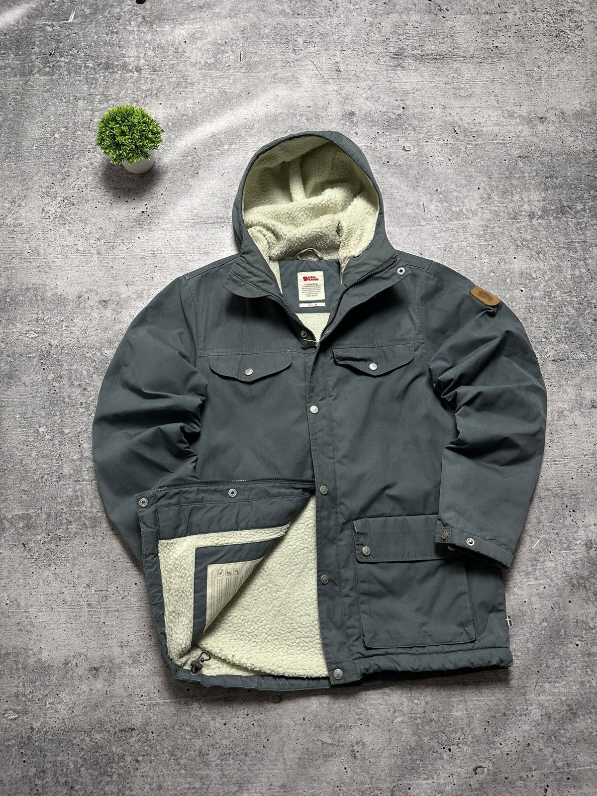 FJALLRAVEN Greenland Jacket Outdoor Mountain Sherpa G-1000