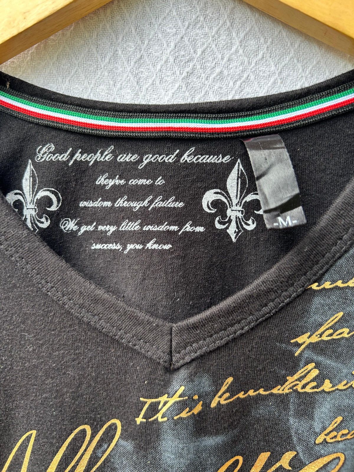 Japanese Brand Japanese brand style poem smoke longsleeve Size US M / EU 48-50 / 2 - 7 Thumbnail