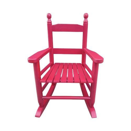 Designer × Homemade Children's rocking rose red chair- Indoor or Outdoor -Suitab Size US L / EU 52-54 / 3 - 2 Thumbnail