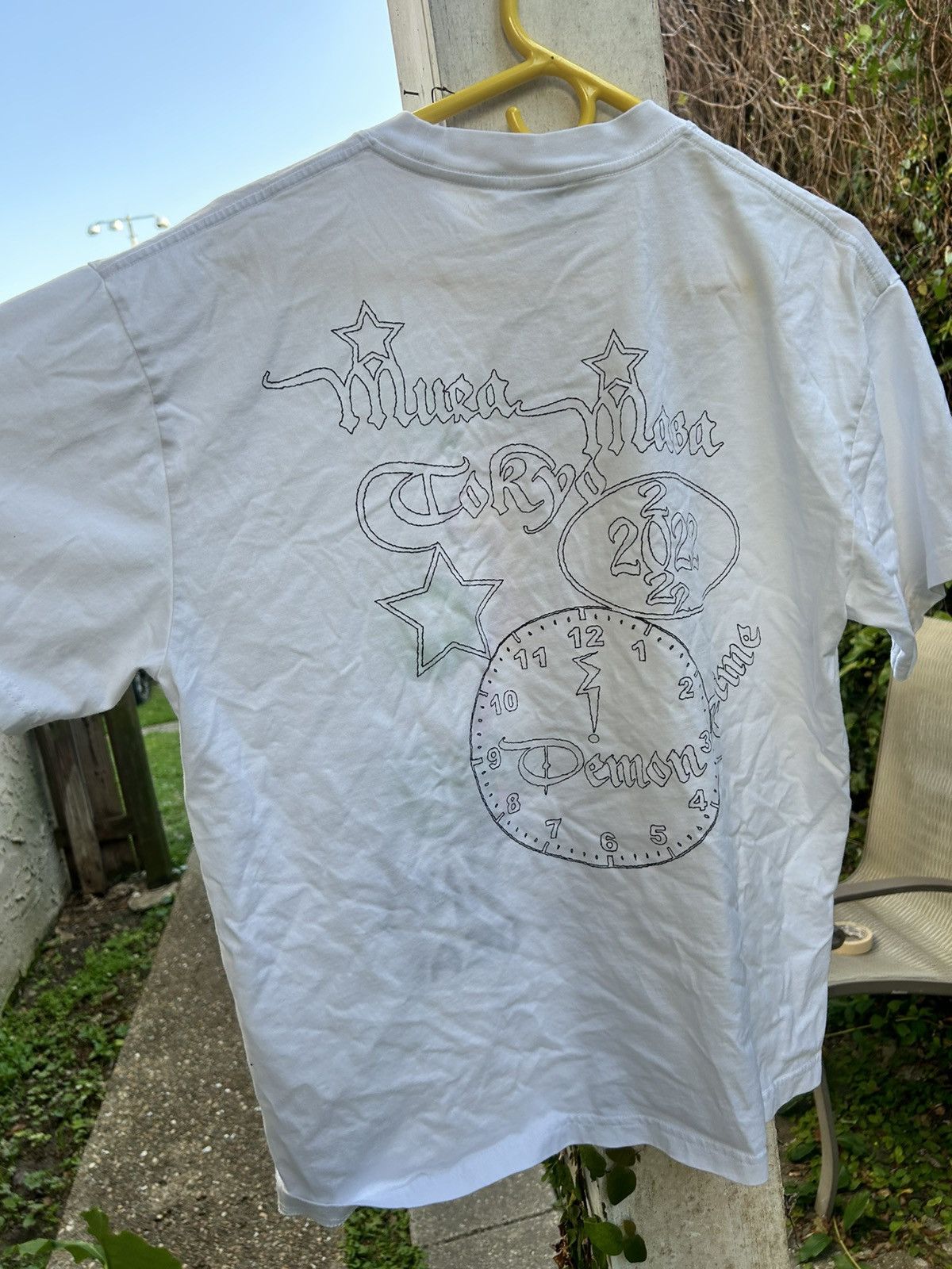 Brain Dead Brain Dead Mura Masa Tokyo White T-shirt Size US M / EU 48-50 / 2 - 4 Thumbnail