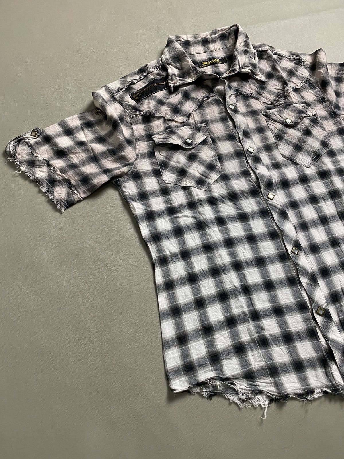Beauty Beast × If Six Was Nine × Japanese Brand Shinehill Distressed Western Longsleeve Size US M / EU 48-50 / 2 - 3 Thumbnail