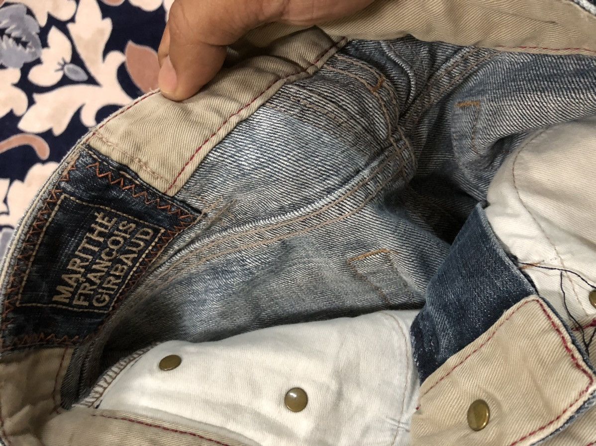 Marithe + Francois Girbaud Marithe Francois Girbaud Destress Jeans Size US 30 / EU 46 - 6 Thumbnail
