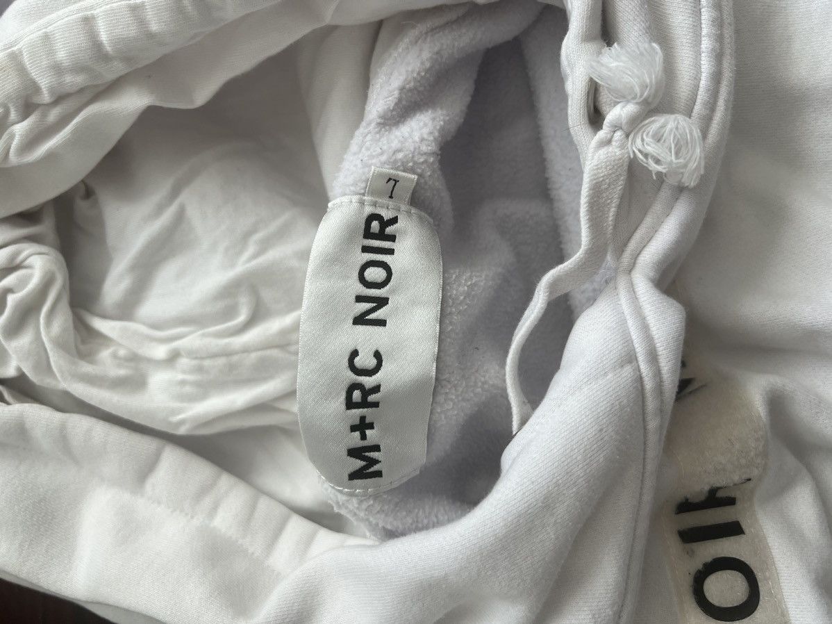 M+Rc Noir White velcro hoodie Size US L / EU 52-54 / 3 - 3 Thumbnail