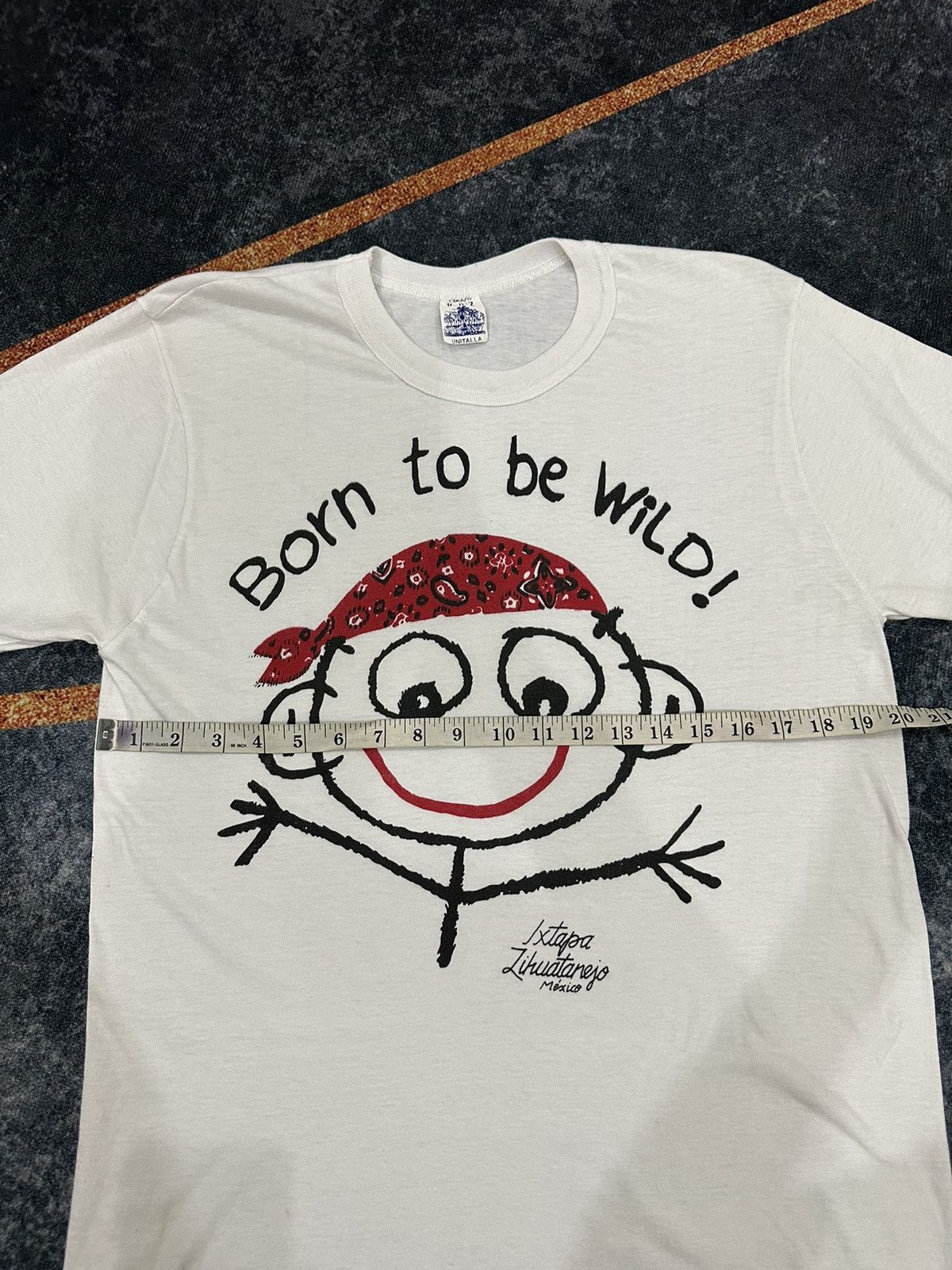 Vintage Vintage Born to be Wild Danny First by Mexico Painter A77 Size US S / EU 44-46 / 1 - 5 Thumbnail