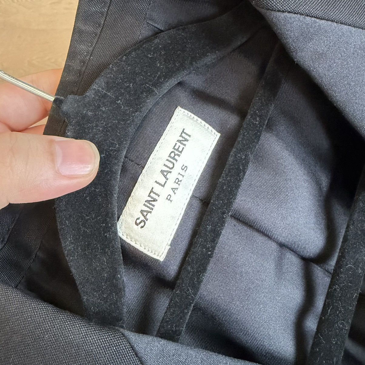 Saint Laurent Paris S 42 Saint Laurent Paris 16SS YYL99 Classic Smoking Suit Size US XS / EU 42 / 0 - 6 Thumbnail