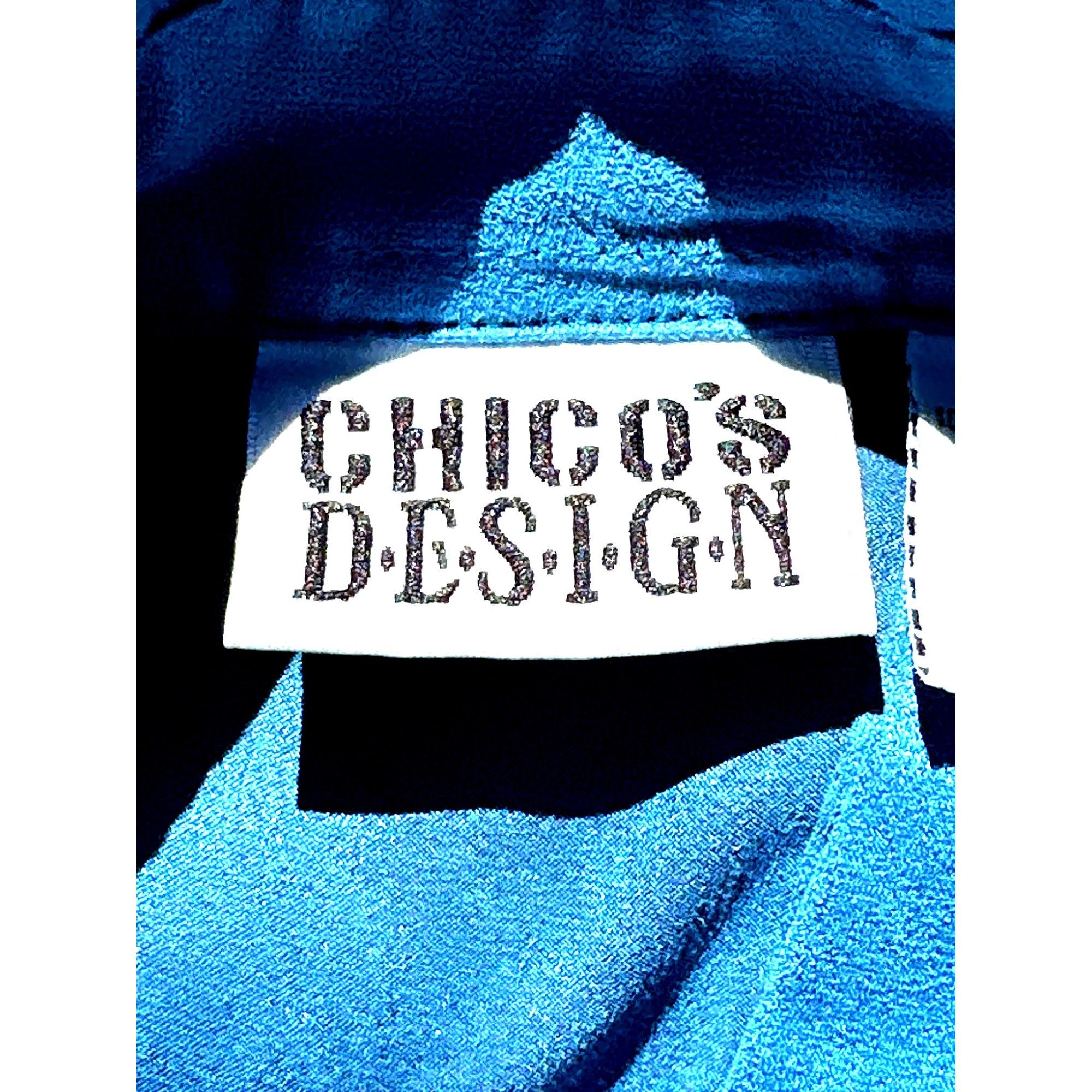 Chicos Chicos Design Vintage Aqua Blue Button Up Tunic Shirt Long S Size M / US 6-8 / IT 42-44 - 5 Thumbnail