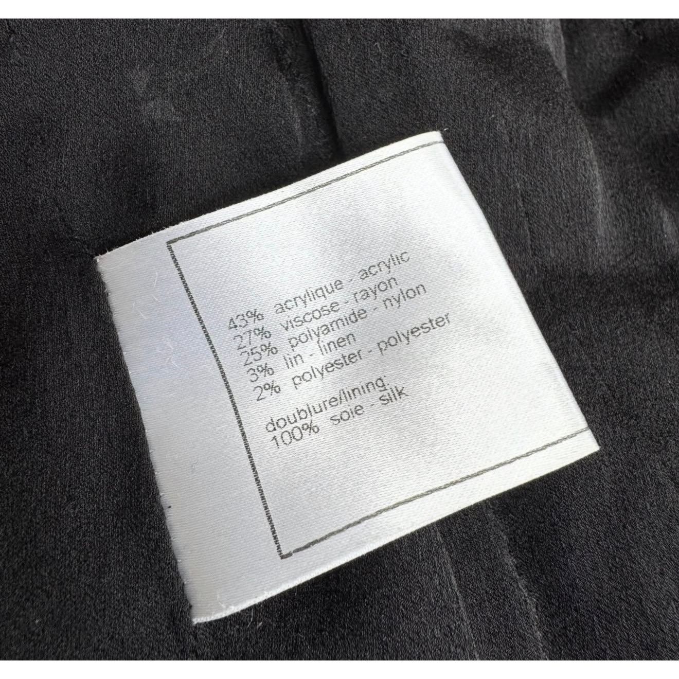 Chanel Chanel SS06 Fantasy Tweed Black Rope Trim Jacket Sz.38 Size S / US 4 / IT 40 - 4 Thumbnail