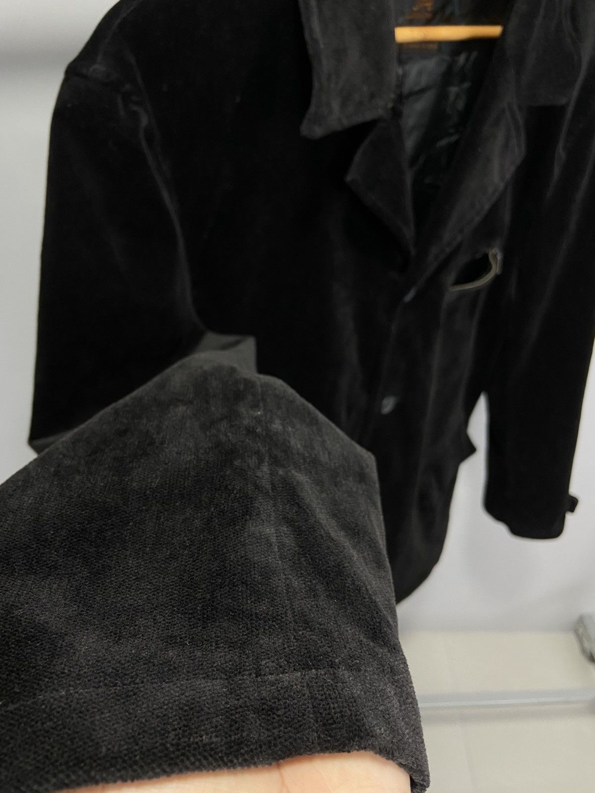 MCM Vintage MCM Legere velvet black coat jacket Size US M / EU 48-50 / 2 - 5 Thumbnail