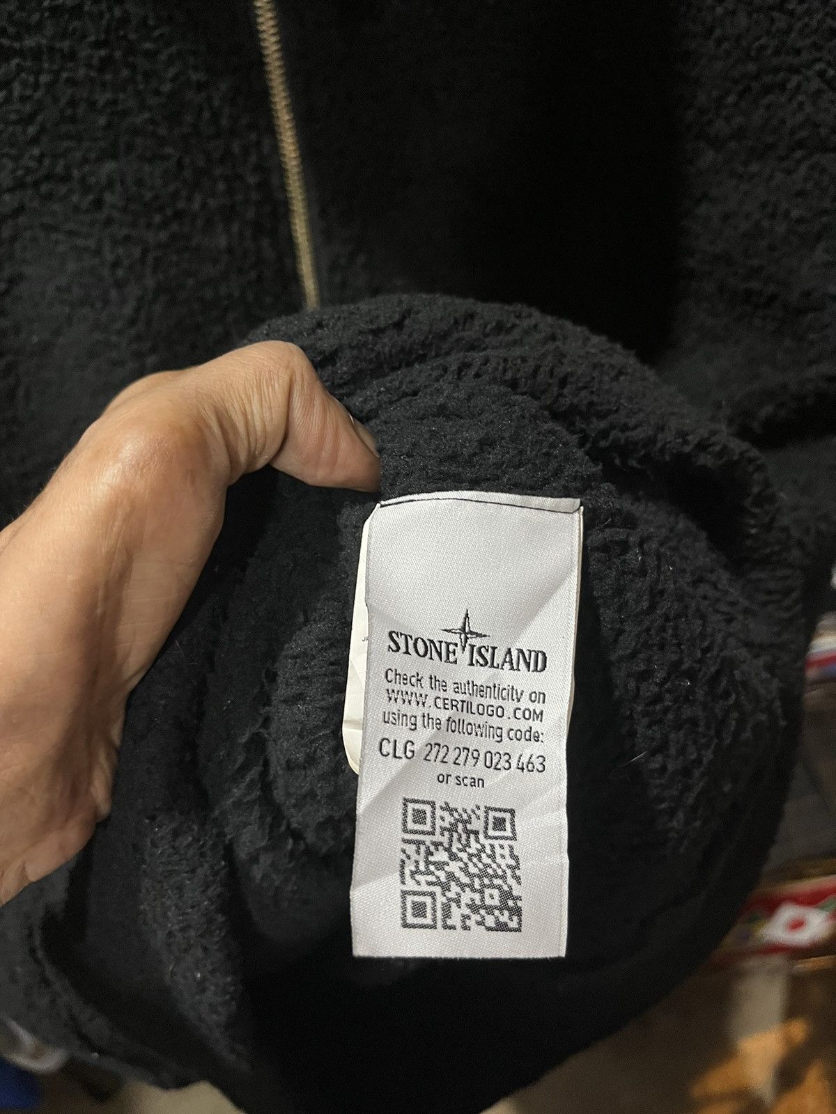 Vintage Stone Island Halfzip Fleece Sweatshirt Bootleg 90s Size US L / EU 52-54 / 3 - 5 Thumbnail