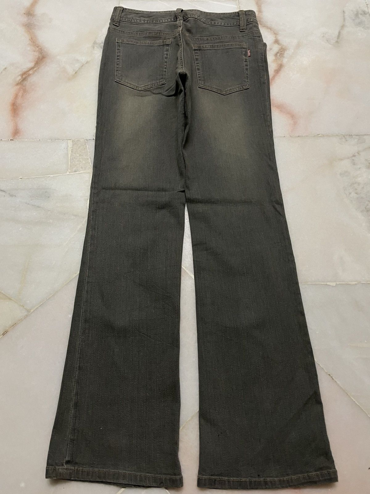 Designer 💥Flared💥90s Style Japanese Mudwash Bootcut Classic Style Size 26" / US 2 / IT 38 - 9 Thumbnail