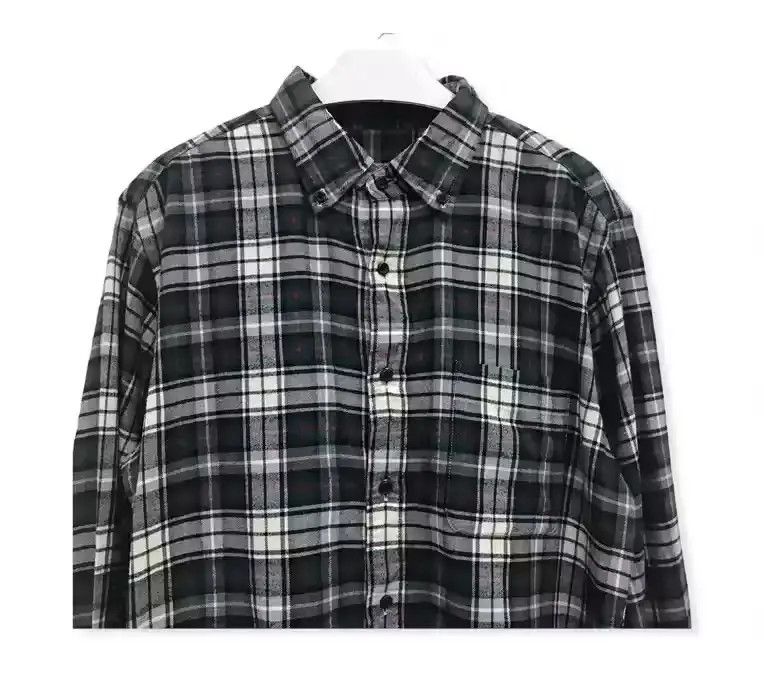 Japanese Brand Japanese Brand Uniqlo Plaid Tartan Flannel Shirt Size US M / EU 48-50 / 2 - 2 Thumbnail