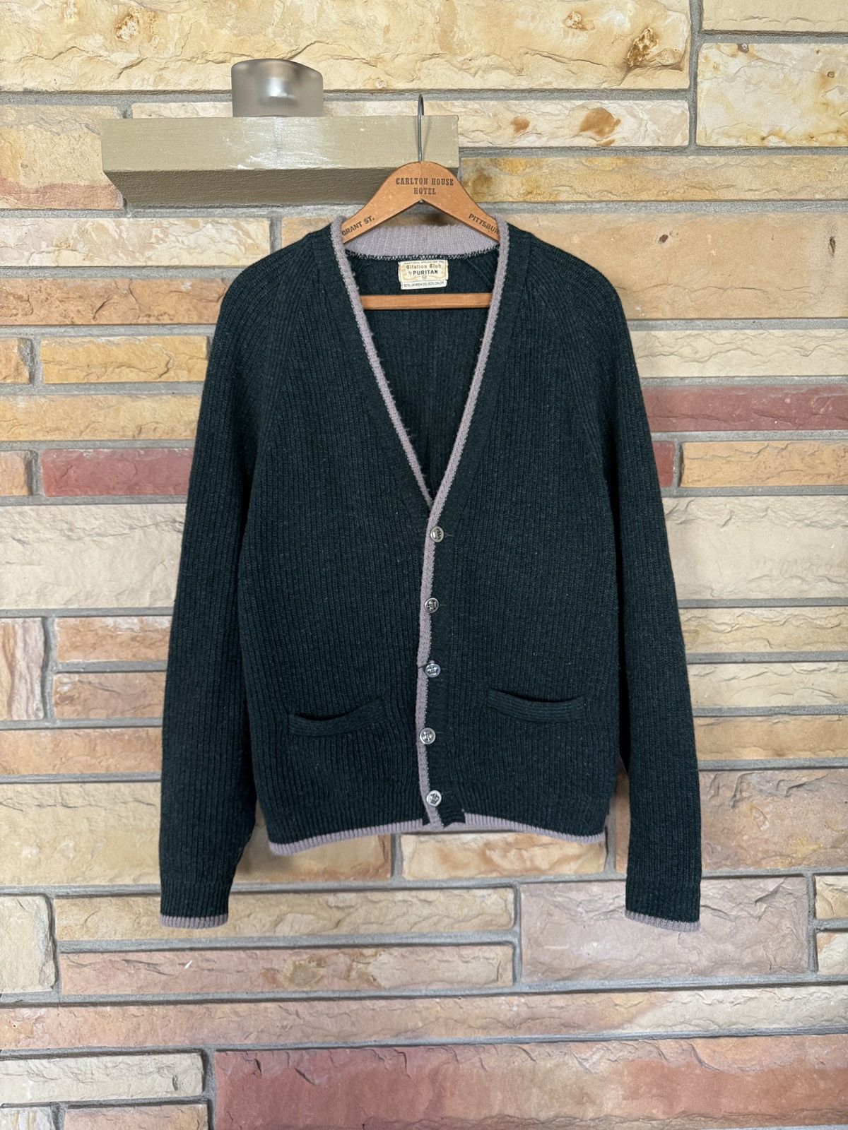 Vintage 60s Citation Club by Puritan Cardigan Knit Sweater