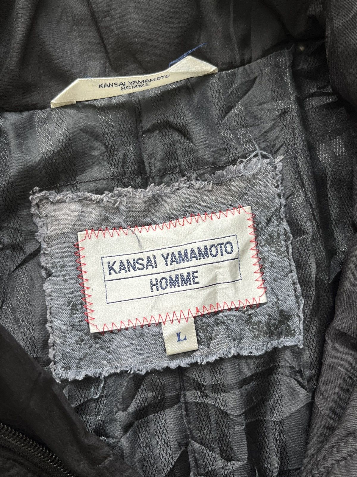 Kansai Yamamoto Kansai Yamamoto colar zip single pocket nice design Size US L / EU 52-54 / 3 - 5 Thumbnail