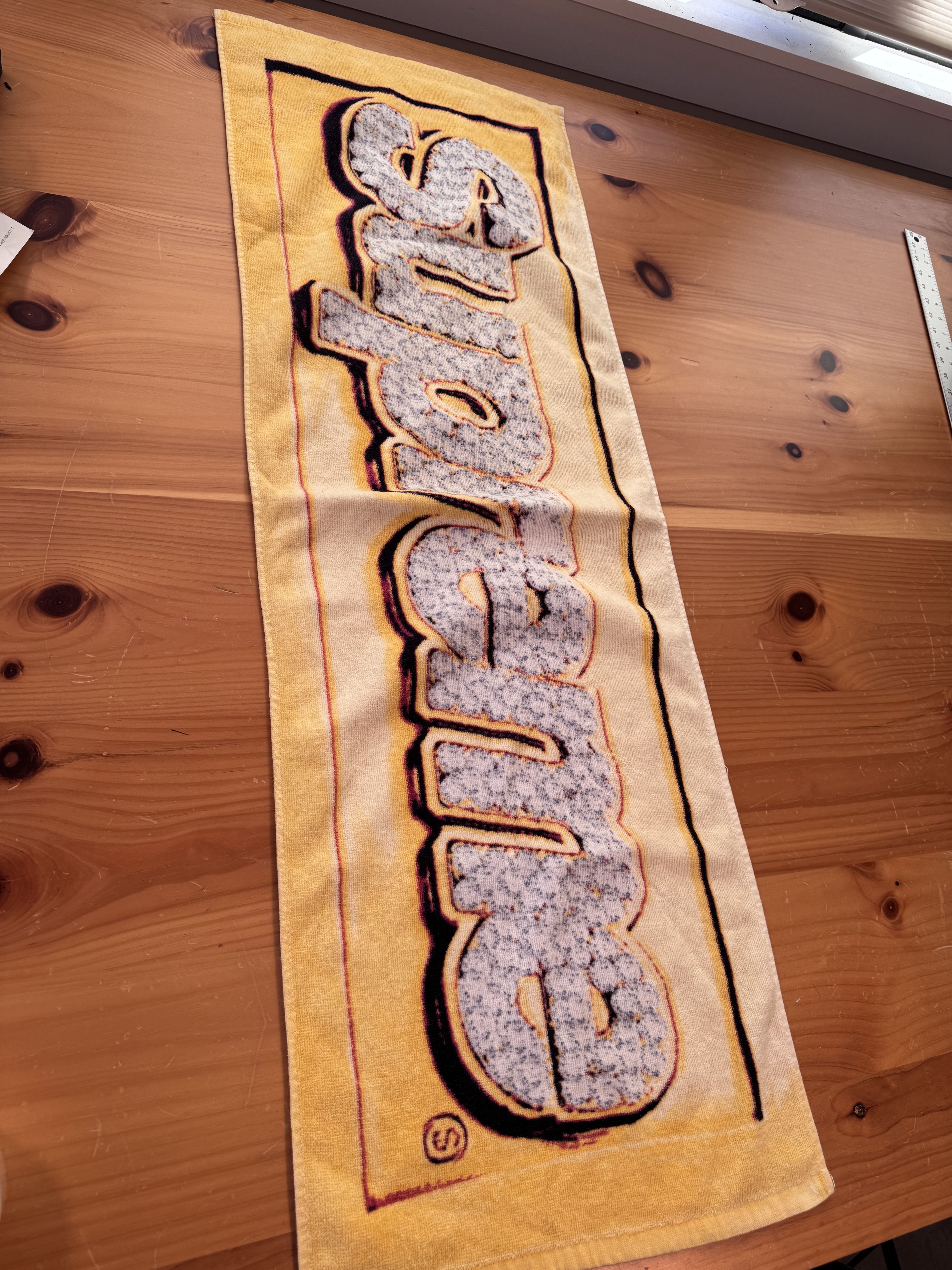 Supreme Supreme SS 13 Bling Box Logo Towel Size ONE SIZE - 6 Thumbnail