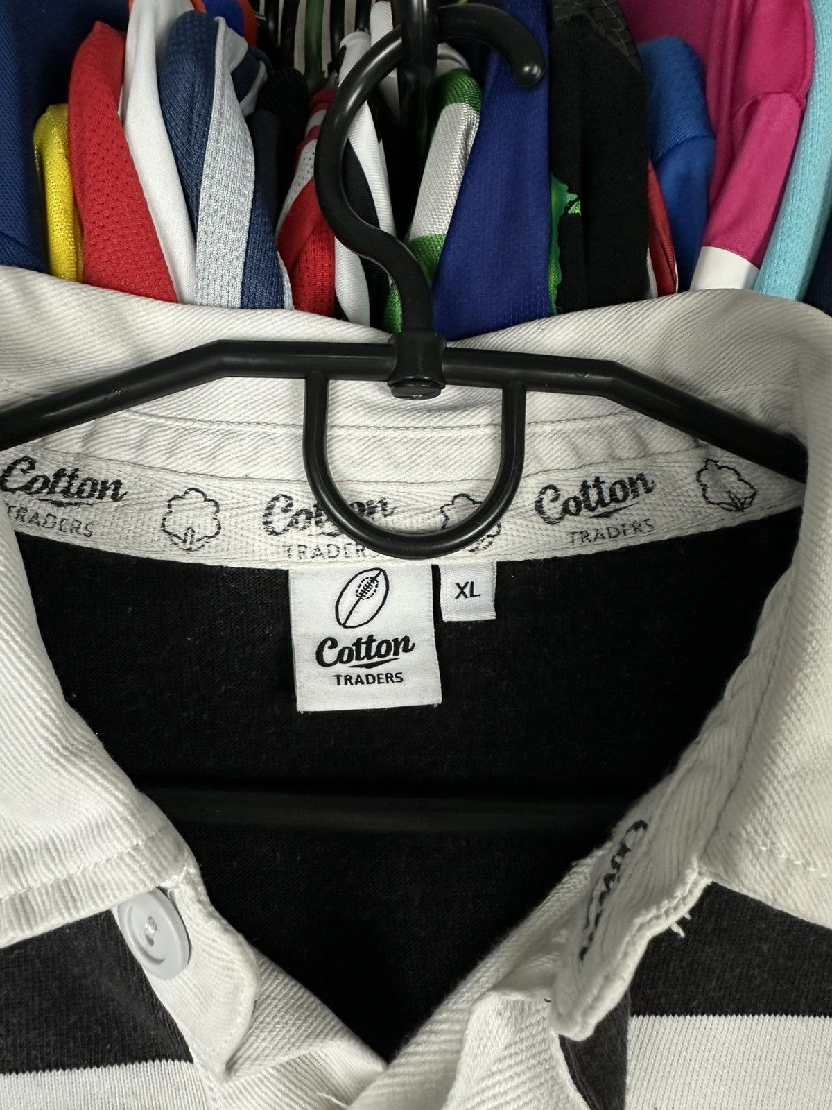 Cotton Traders BARBARIANS RUGBY UNION SHIRT JERSEY COTTON TRADERS 2010 2011 Size US L / EU 52-54 / 3 - 5 Thumbnail