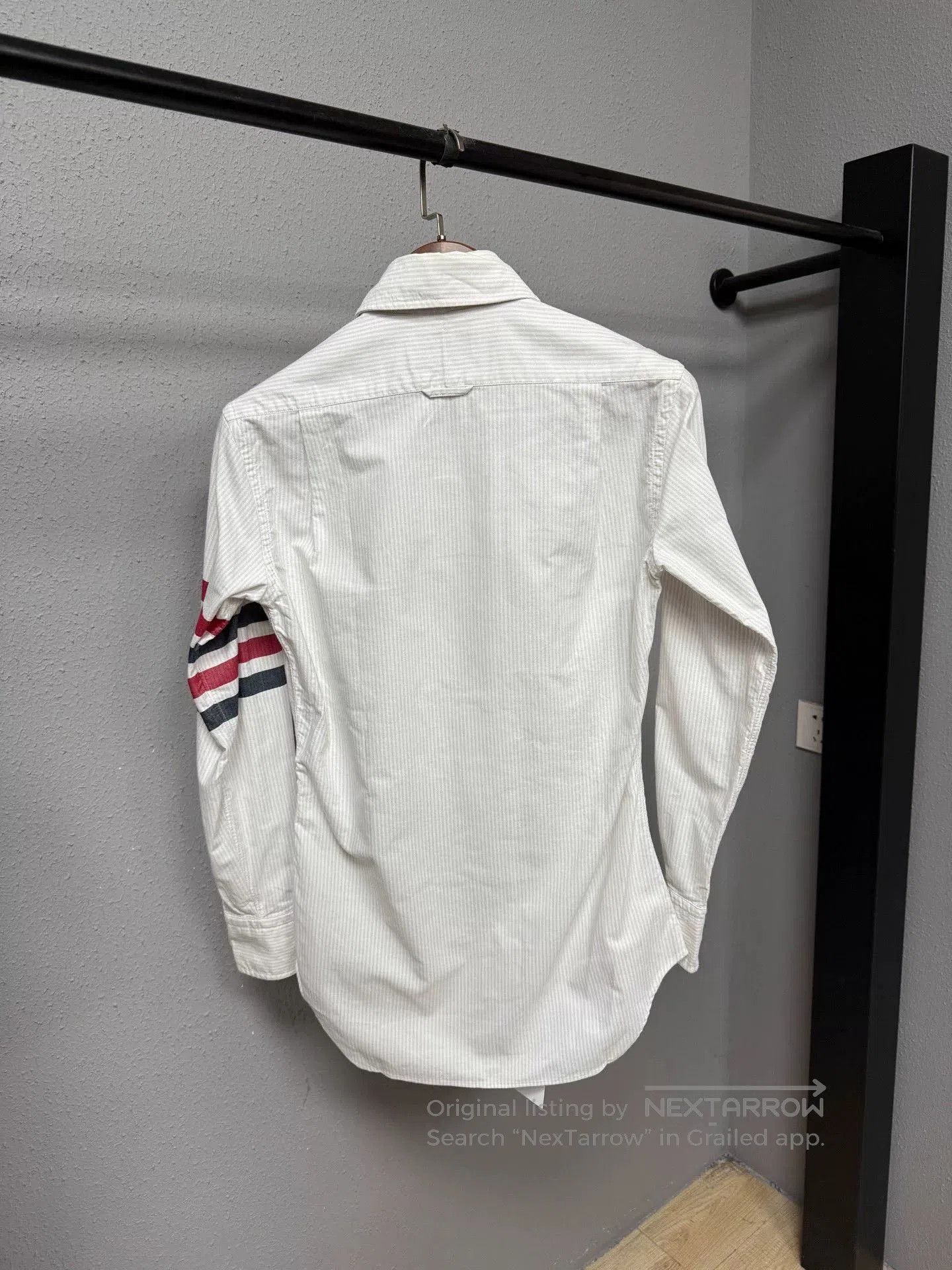 Thom Browne thom browne striped long sleeve shirt. Size US XXS / EU 40 - 2 Thumbnail