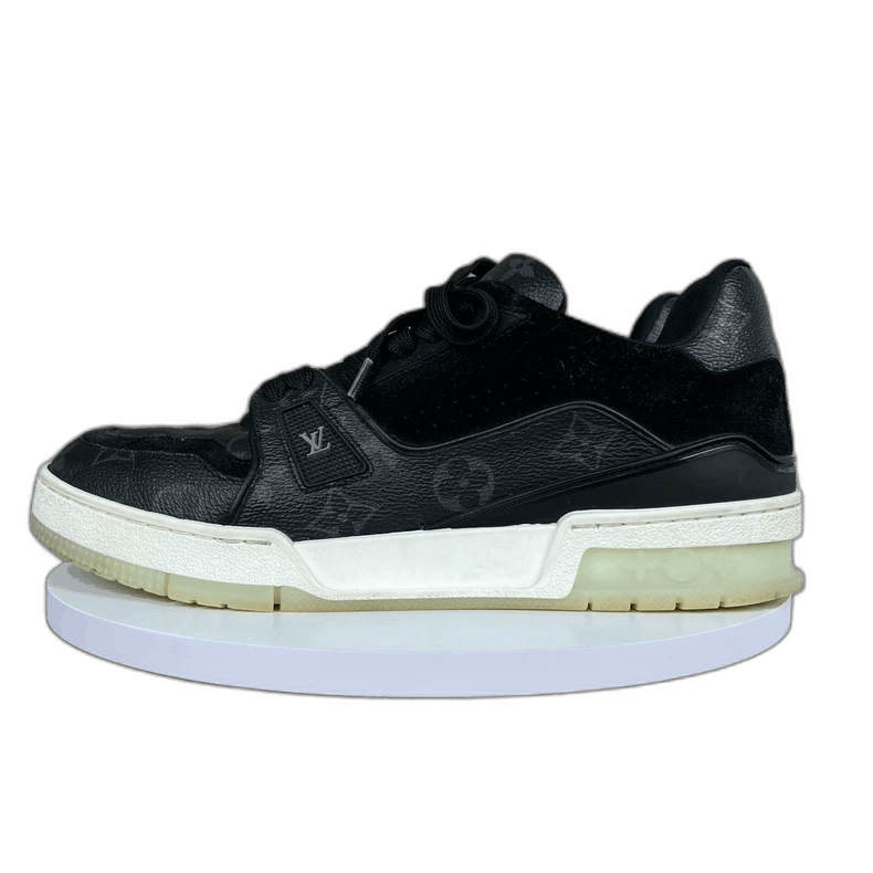 Louis Vuitton Louis Vuitton Black Monogram Trainer Sneakers-yf Size US 6.5 / EU 39-40 - 1 Thumbnail