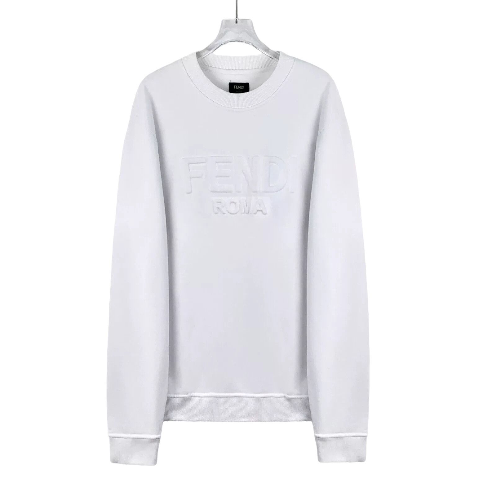 Fendi Fendi Embossed Logo Sweatshirt XL Size US XL / EU 56 / 4 - 1 Thumbnail