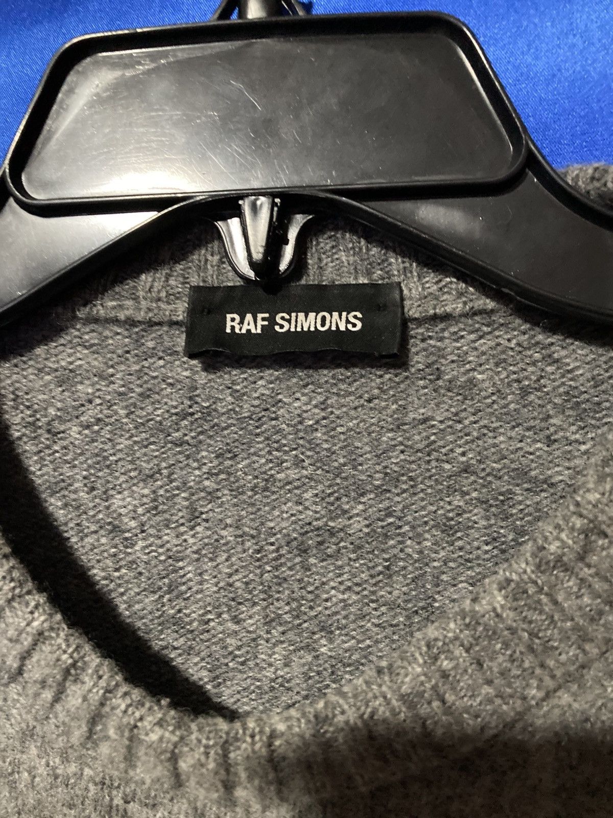 Raf Simons Raf simons Blue velvet knit Size US S / EU 44-46 / 1 - 2 Thumbnail