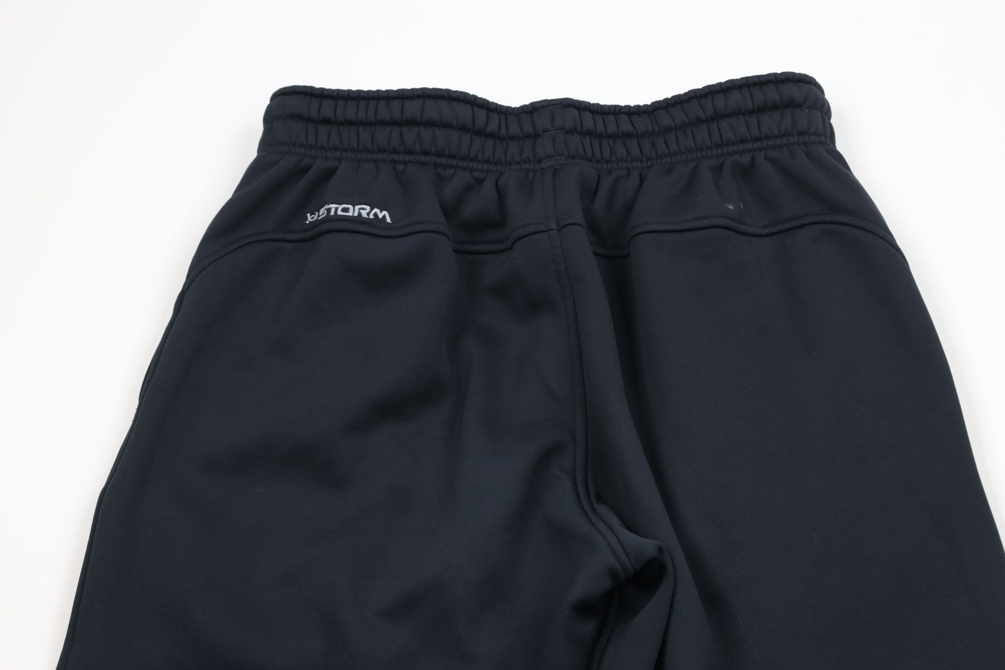 Under Armour × Vintage Under Armour Wide Leg Fleece Lined Sweatpants Pants Black Size US 34 / EU 50 - 9 Thumbnail
