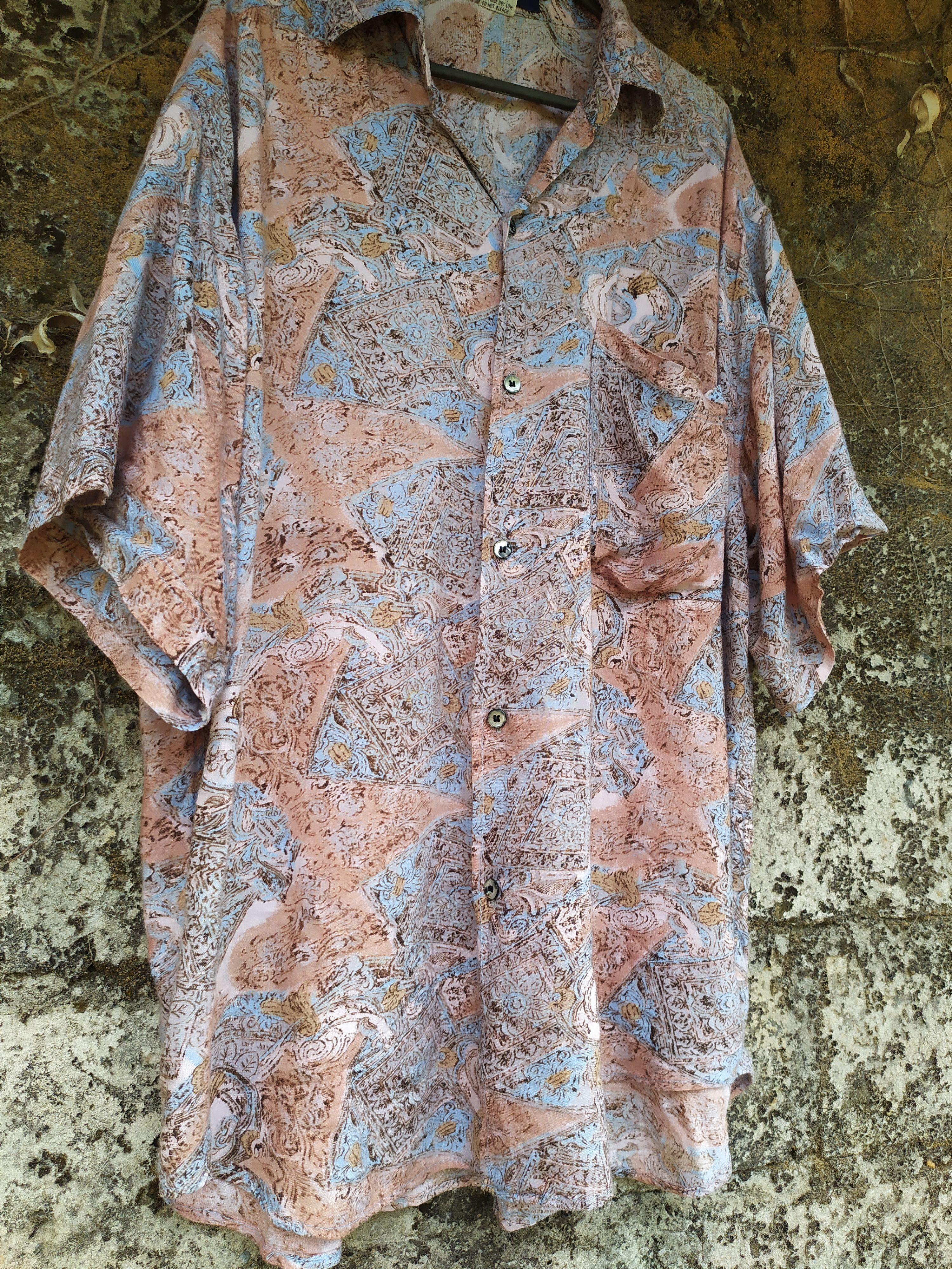 Fred Perry Vintage Fred Perry Rayon Shifrs Size US S / EU 44-46 / 1 - 2 Thumbnail
