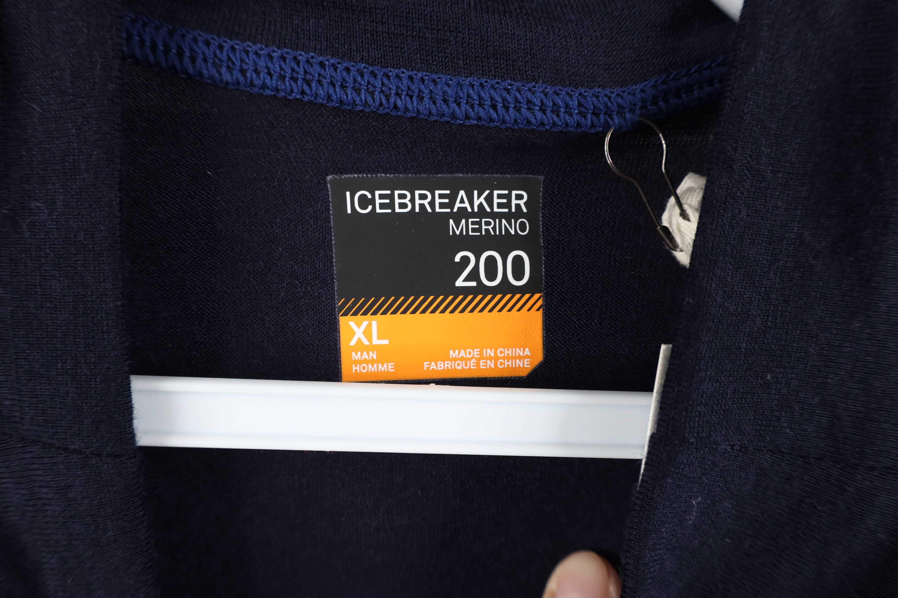 Icebreaker × Vintage New Icebreaker Wool Sonebula Long Sleeve Crewneck Shirt Blue Size US XL / EU 56 / 4 - 5 Thumbnail