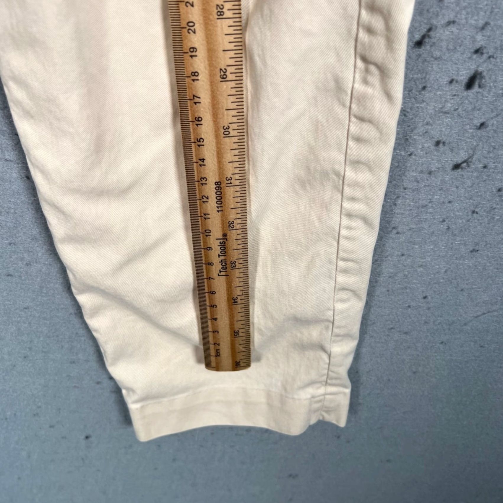 Cos COS Mens 33R Beige Casual Trousers Lyocell & Cotton Blend Tapered Leg Pants Size US 33 - 6 Thumbnail