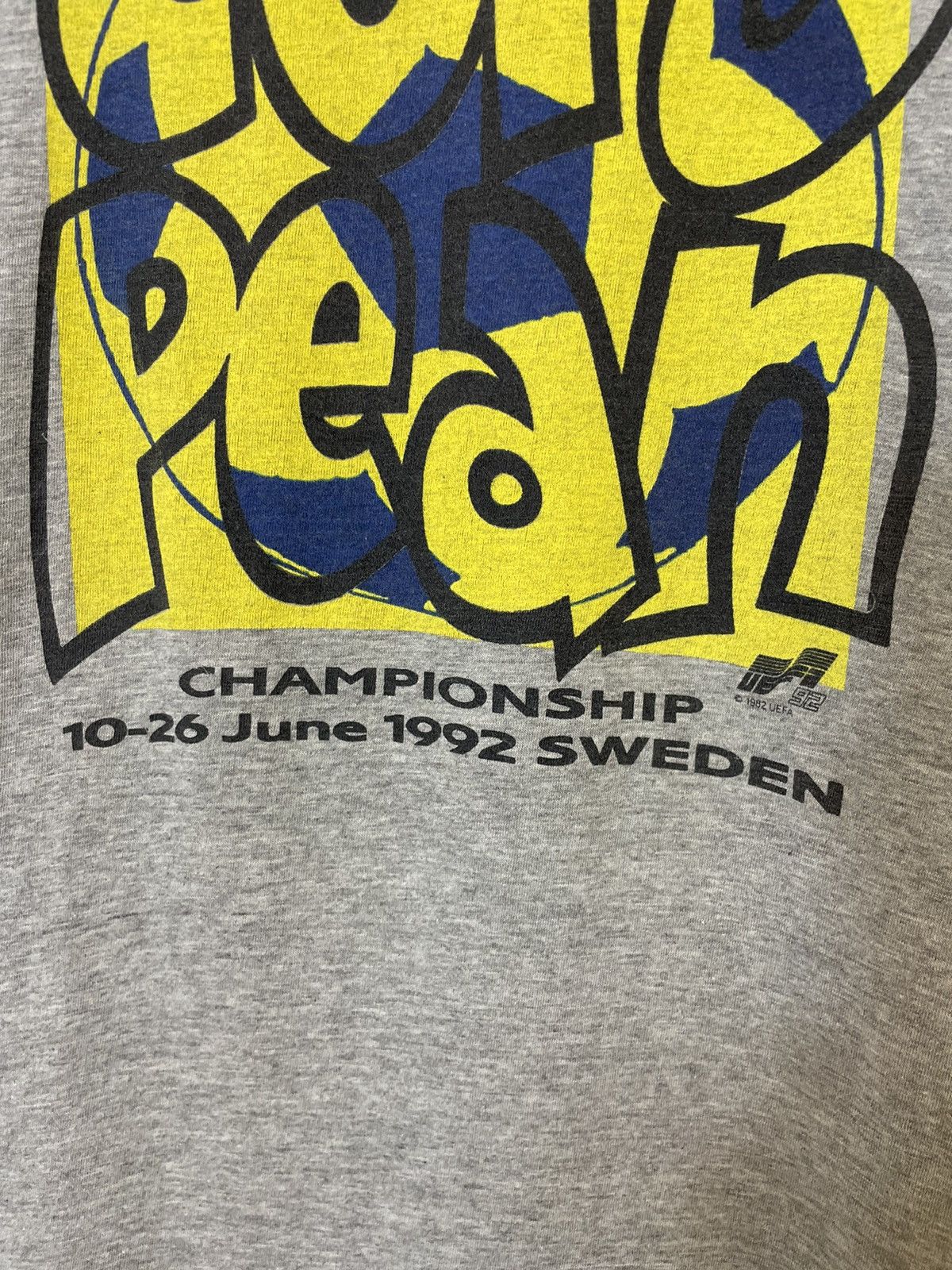 Vintage Vintage 1992 UEFA European Championship Sweden T-Shirt - M Size US M / EU 48-50 / 2 - 3 Thumbnail