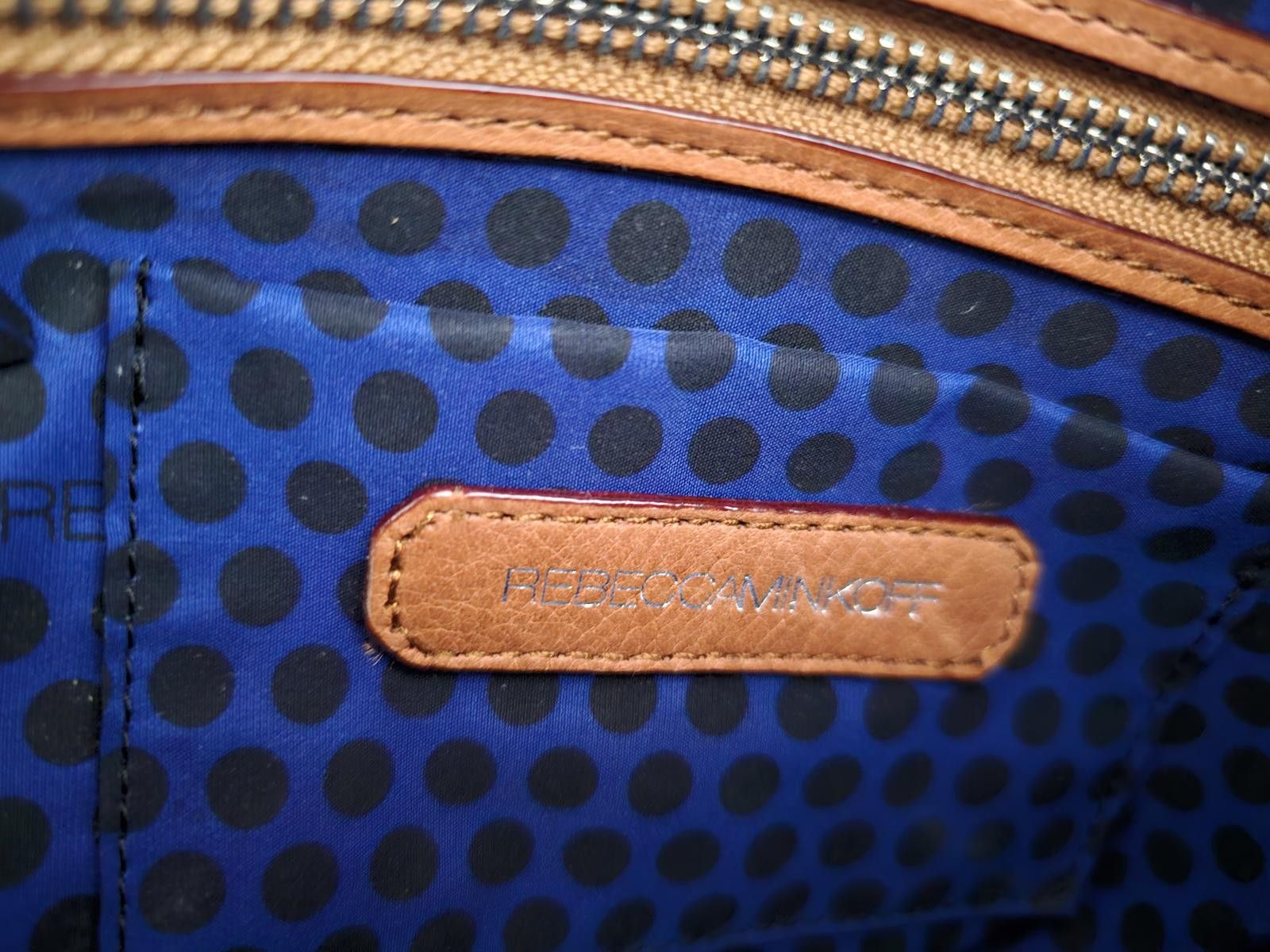 Other Rebecca Minkoff Purse Blue Womens Leather Straps Size ONE SIZE - 2 Thumbnail