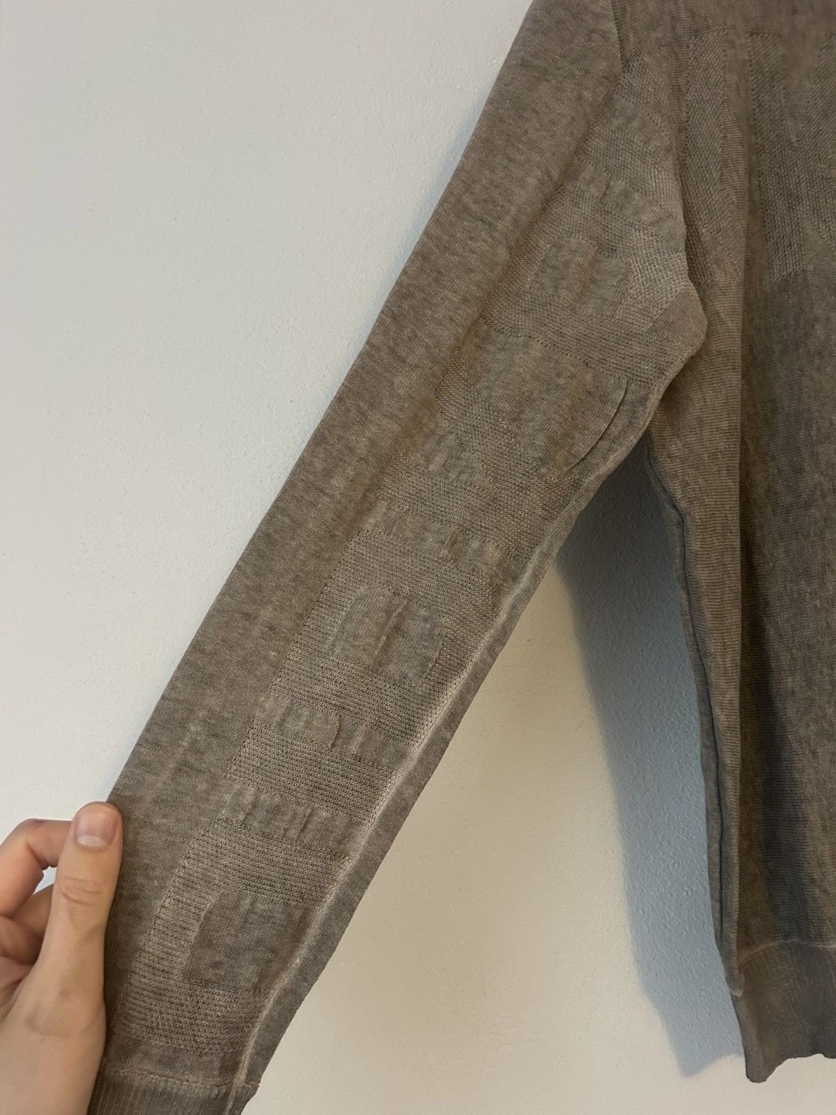 Dirk Bikkembergs Dirk Bikkembergs Taupe Cotton Knit Sweater Size US M / EU 48-50 / 2 - 5 Thumbnail