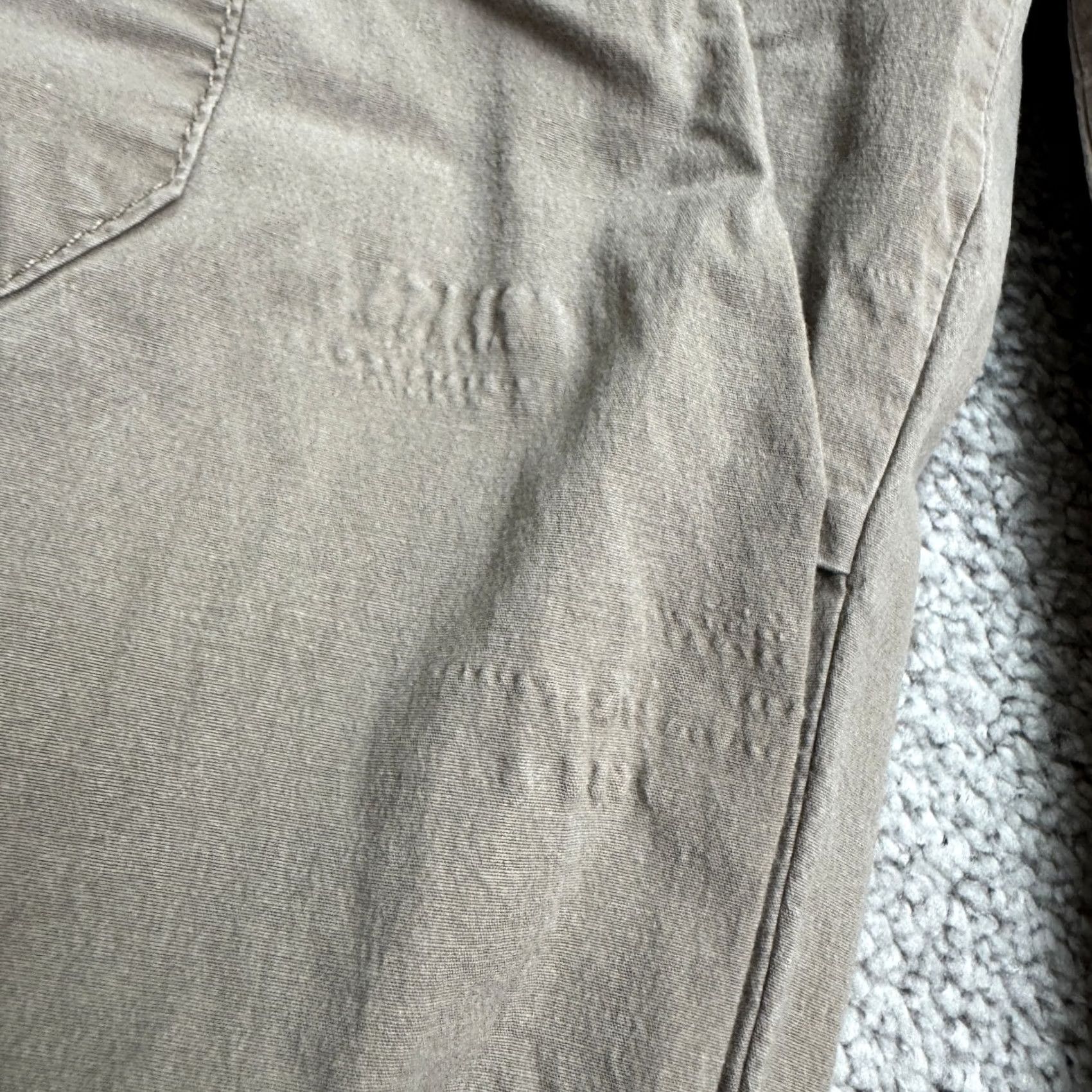 Vintage Democracy Cargo Pants Womens 16 Brown Ankle Zip Casual Jogger Size 38" / US 16 / IT 52 - 7 Thumbnail