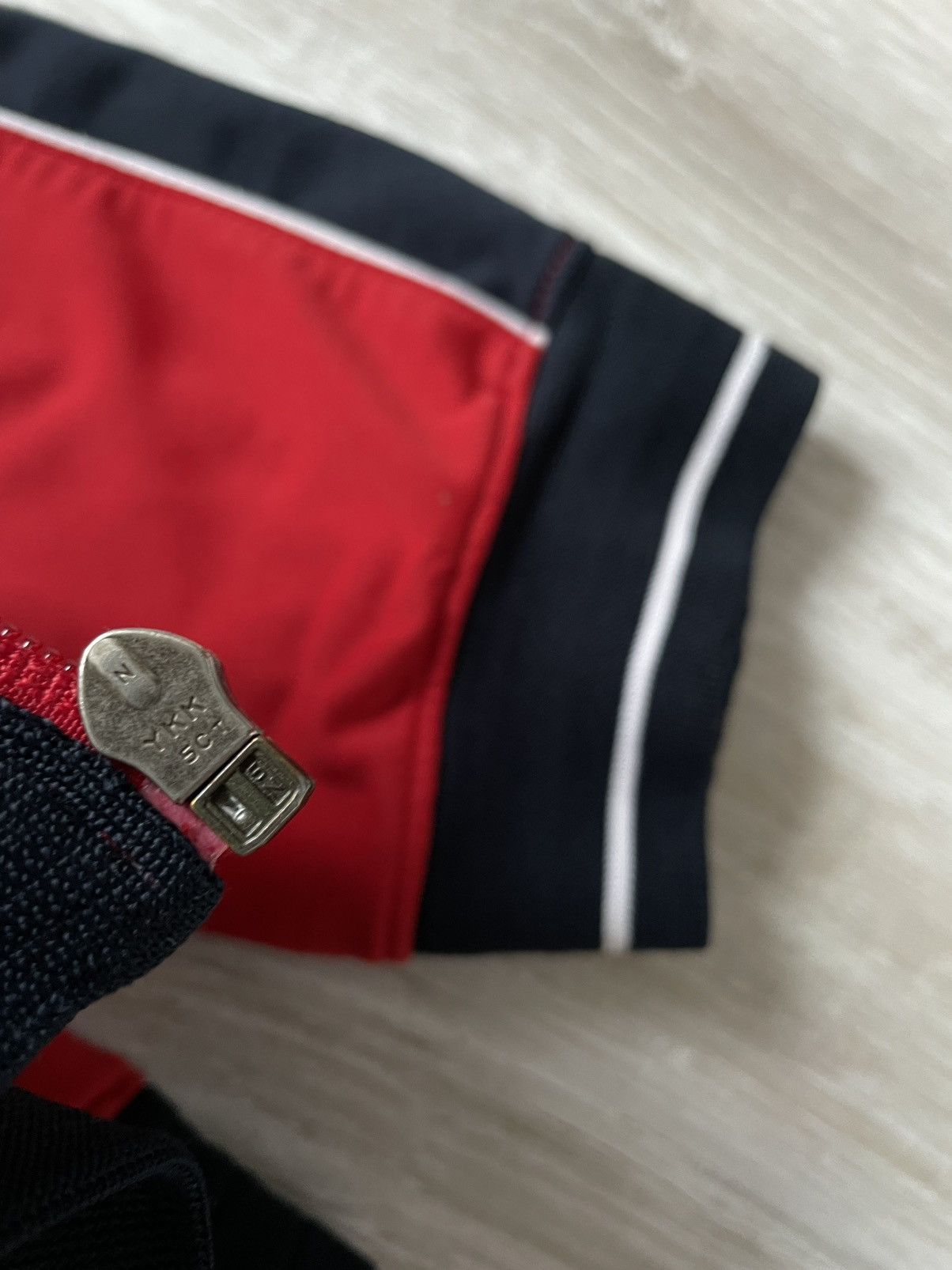 Nike × Vintage Vintage Y2K Nike Mini Swoosh Track Top Drill Size US L / EU 52-54 / 3 - 8 Thumbnail