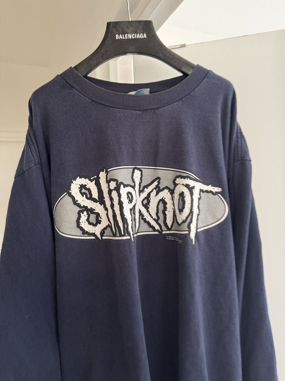 Slipknot *RARE* 1999 00s 90s SLIPKNOT METAL LONGSLEEVE JUDGE TEE Size US XL / EU 56 / 4 - 2 Thumbnail