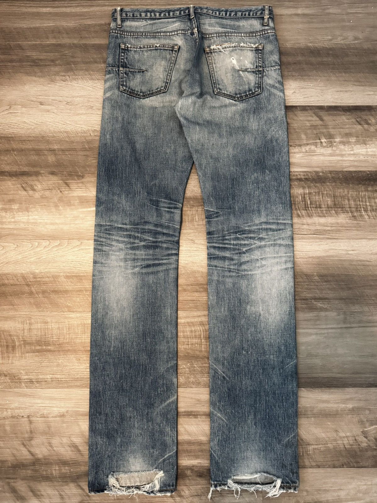 Dior Dior Homme AW03 Clawmark Denim Size US 31 - 2 Thumbnail