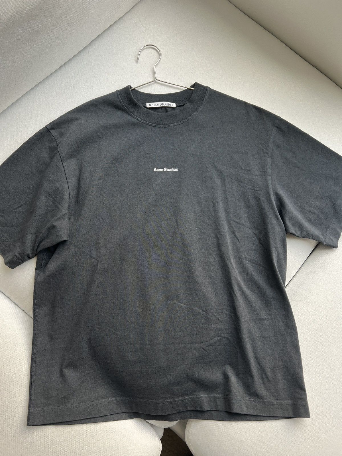 Acne Studios Acne Studios Black stamp Logo T-Shirt | Grailed Acne Studios Acne Studios Black stamp Logo T-Shirt | Grailed