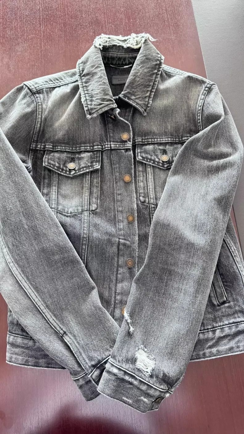 Saint Laurent Paris Saint Laurent Paris denim jacket Nextarrow-2505 Size US S / EU 44-46 / 1 - 1 Thumbnail