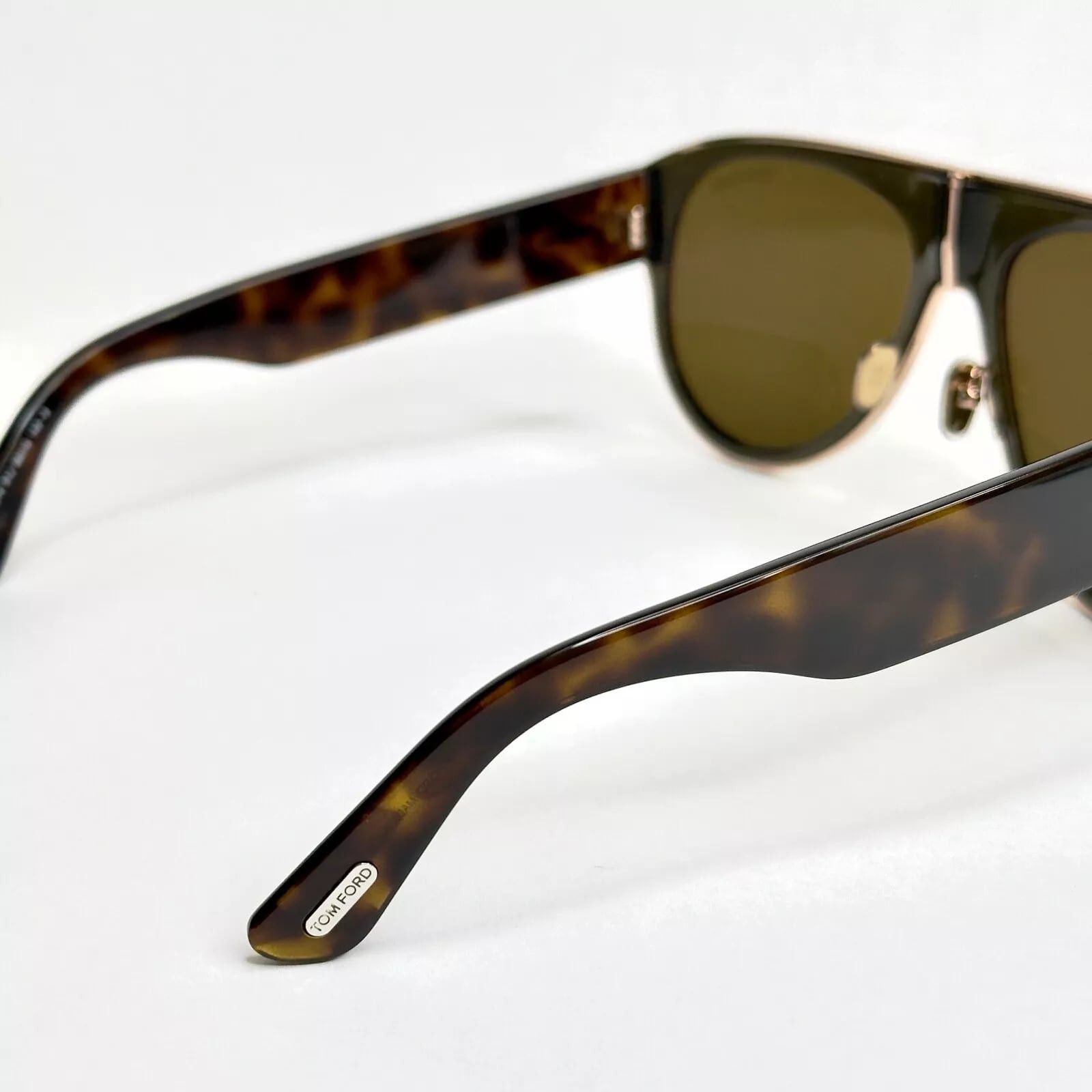Tom Ford TOM FORD Lyle 02 TF1074 51J Brown Aviator Sunglass 1074 Size ONE SIZE - 3 Thumbnail