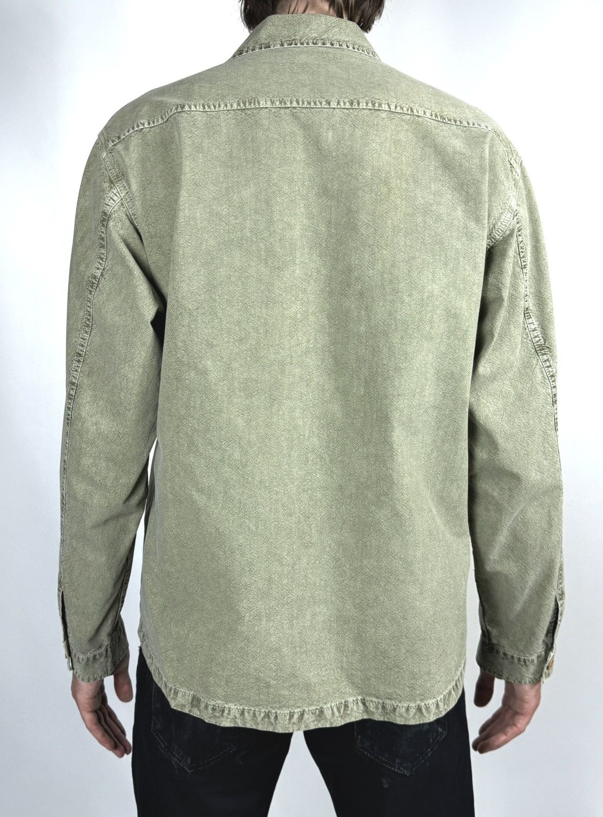 Our Legacy Our Legacy Garment Dyed Cargo Pockets Overshirt Size US XL / EU 56 / 4 - 7 Thumbnail