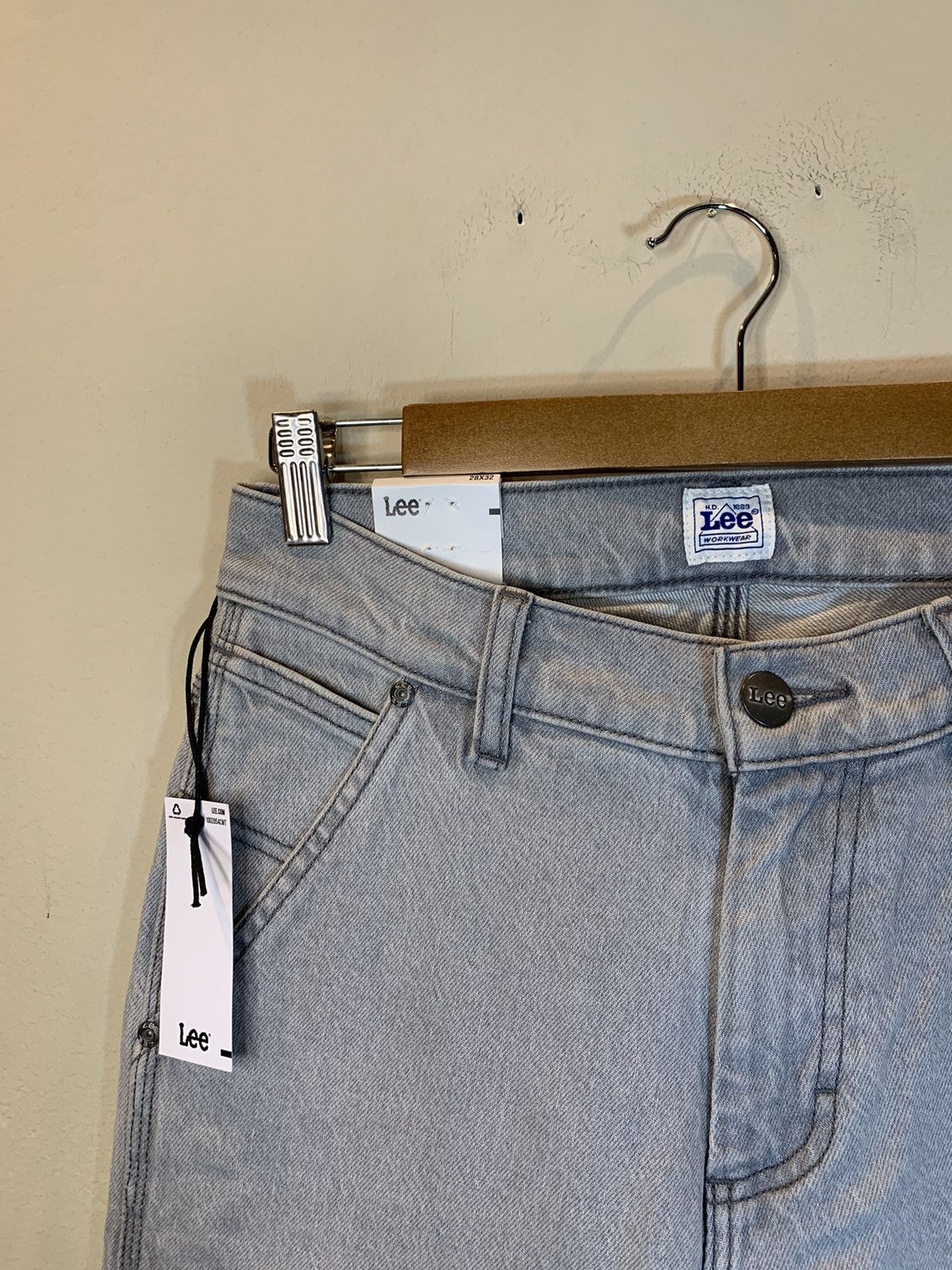 Lee *RARE* New Lee Double-Knee 2-Tone Carpenter Denim Jeans Size US 28 / EU 44 - 5 Thumbnail