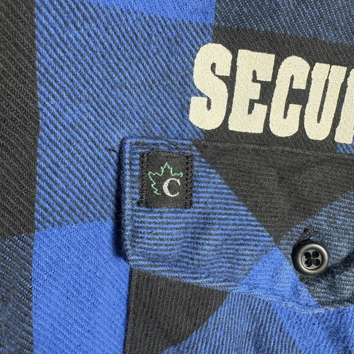Flannel × Vintage Vintage Conet Security Canada Flannel Shirt Size US XL / EU 56 / 4 - 6 Thumbnail