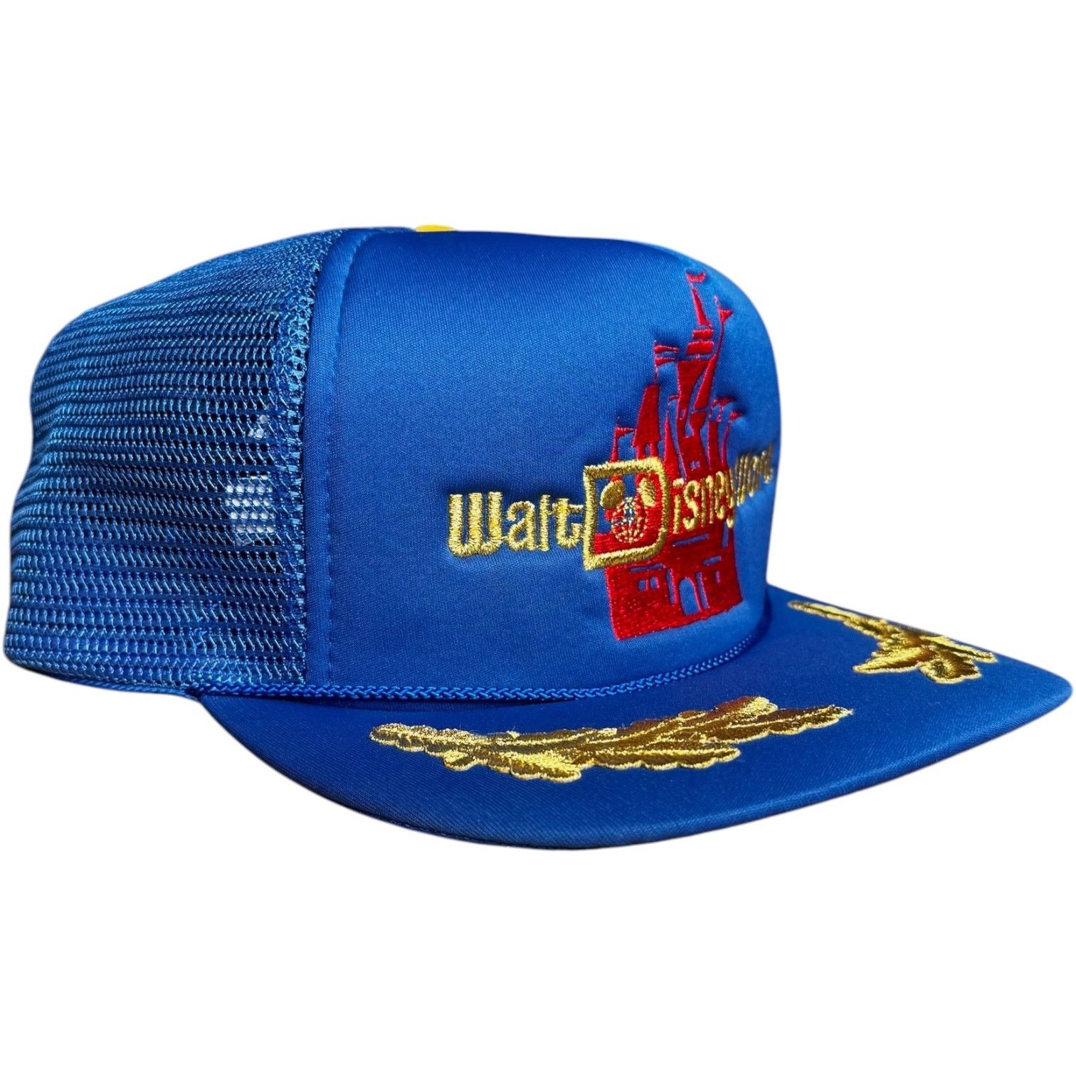 Disney Vintage Walt Disney World Souvenir Trucker Snapback Hat Size ONE SIZE - 2 Thumbnail