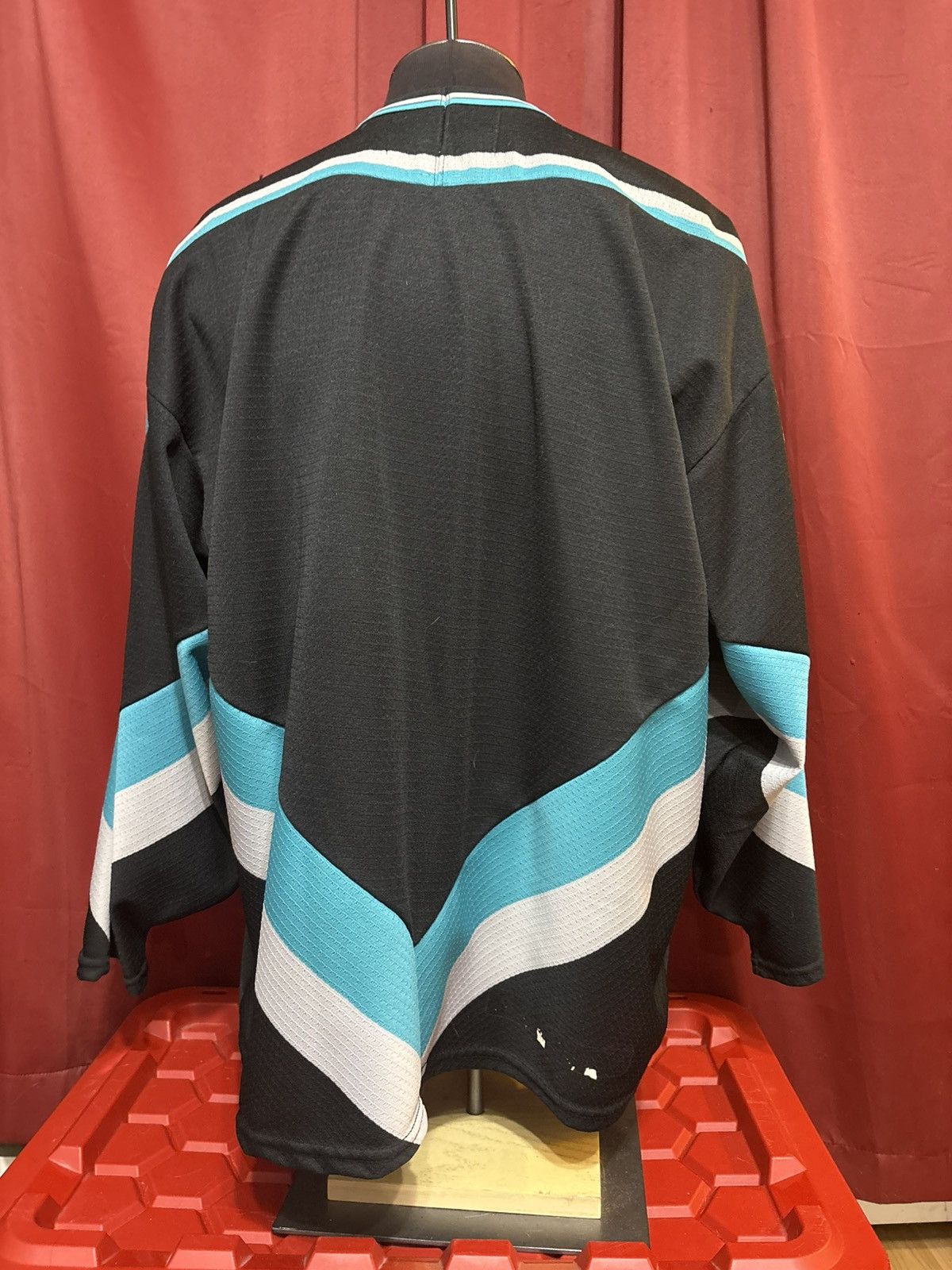 Vintage Vintage Las Vegas Thunder Jersey 90’s IHL Hockey Grail Size US XL / EU 56 / 4 - 2 Thumbnail