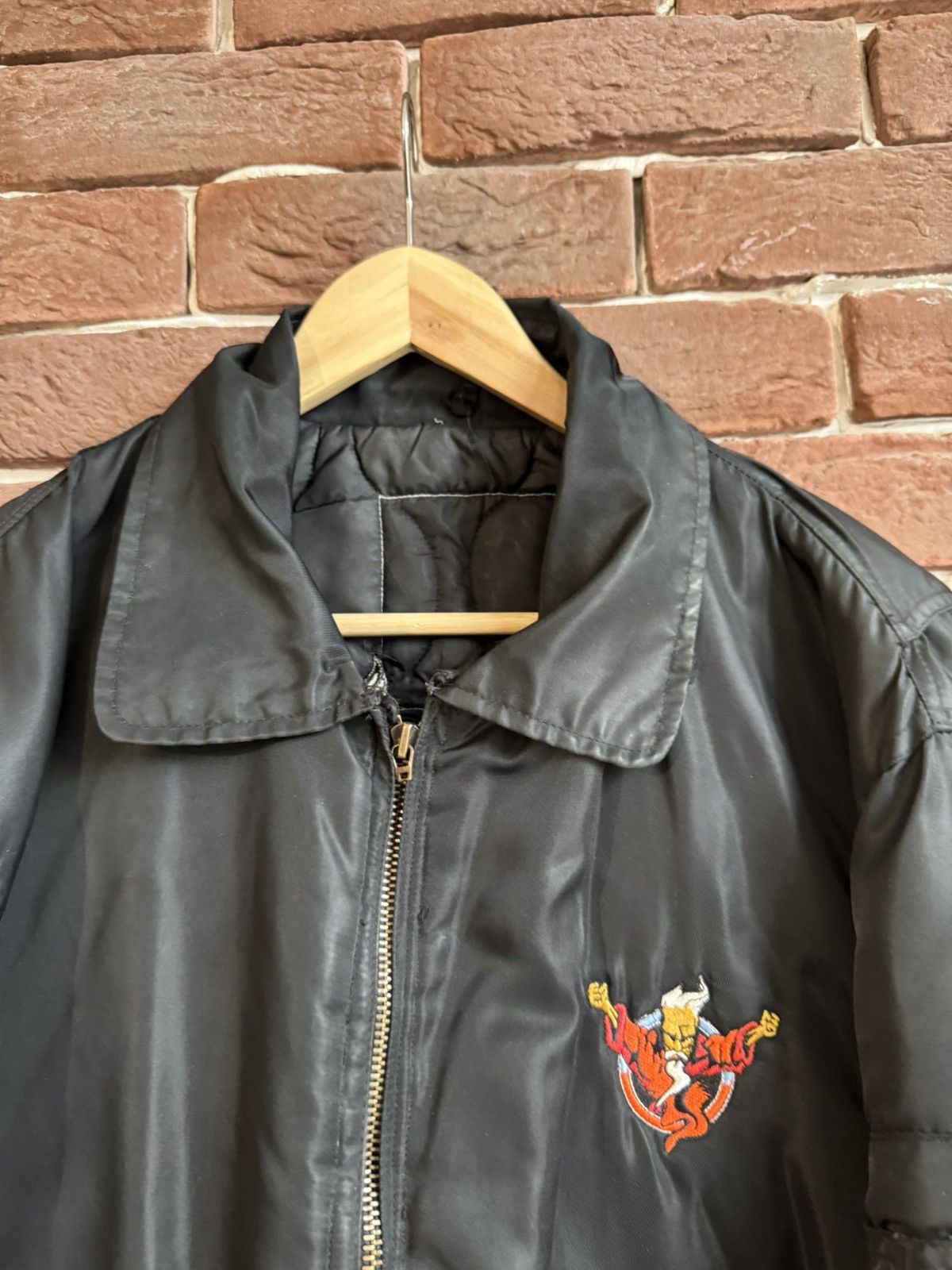 Thunderdome Rare 90s 1994 Thunderdome Bomber Jacket Gabber Hardcore Band Size US XL / EU 56 / 4 - 3 Thumbnail