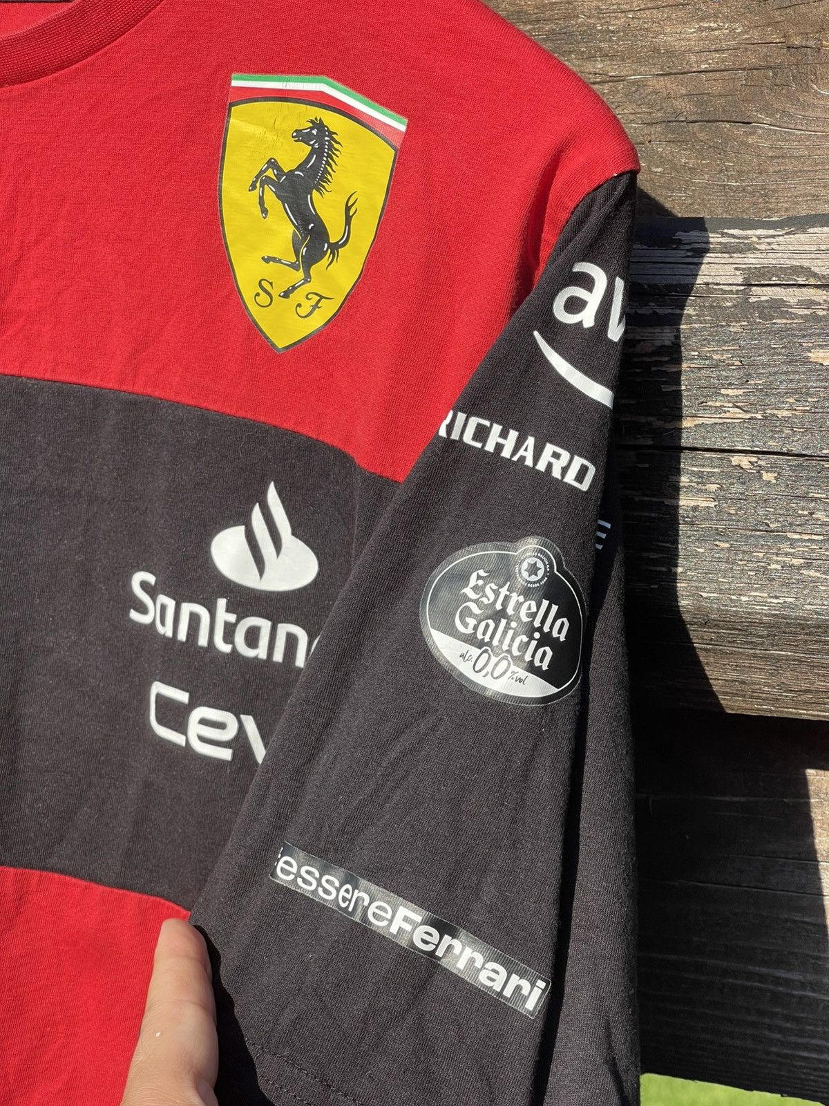Ferrari × Puma Puma Ferrari #16 Charles Leclerc Formula 1 T-shirt jersey Size US XL / EU 56 / 4 - 3 Thumbnail