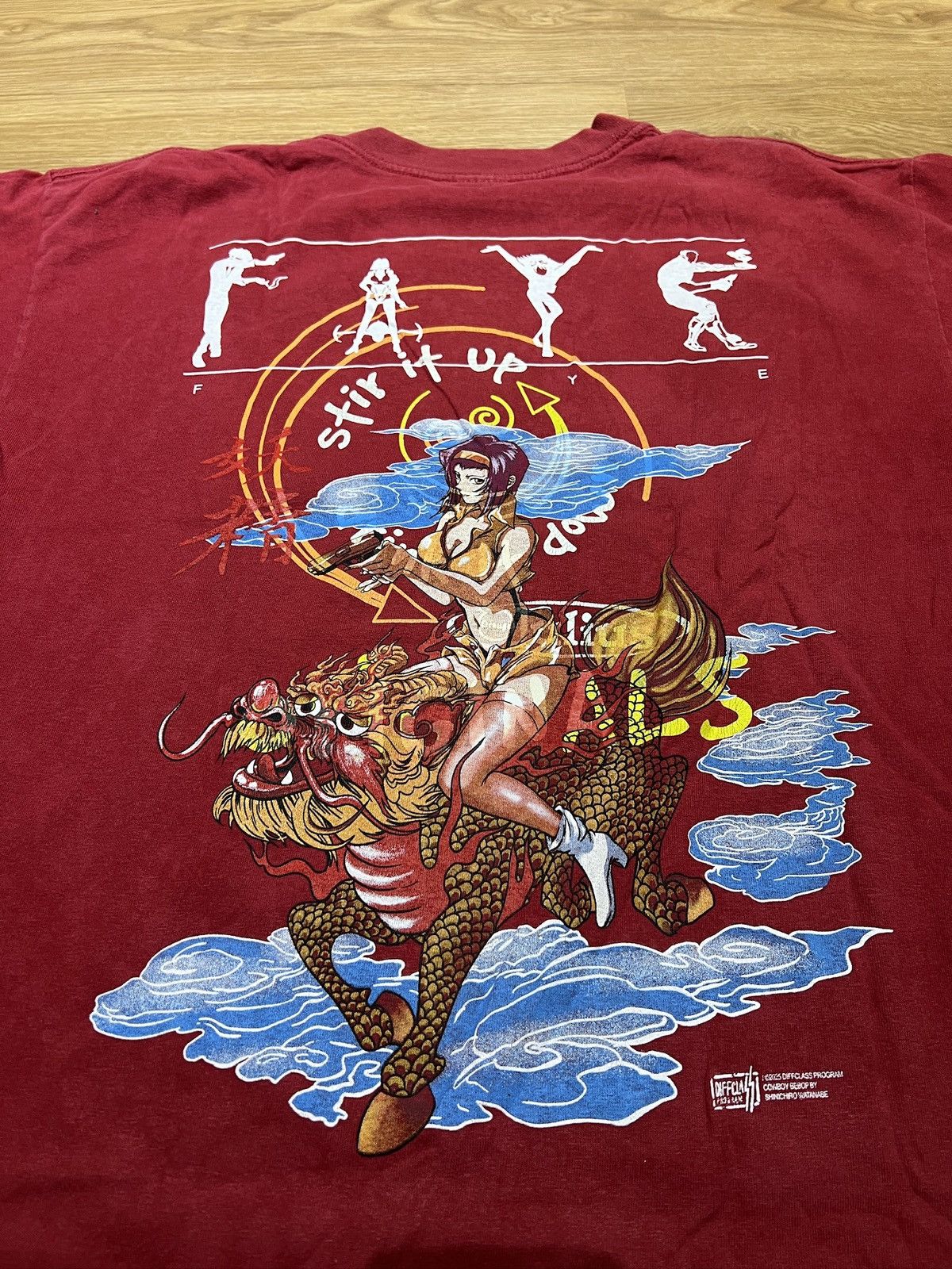 Vintage Cowboy bebop faye valentine anime stone temple pilots tshirt Size US L / EU 52-54 / 3 - 8 Thumbnail