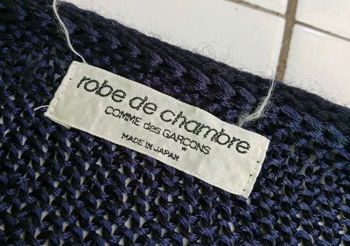 Comme des Garcons Robe de Chambre Comme des Garcons Distressed Longsleeve Knit Size US S / EU 44-46 / 1 - 2 Thumbnail